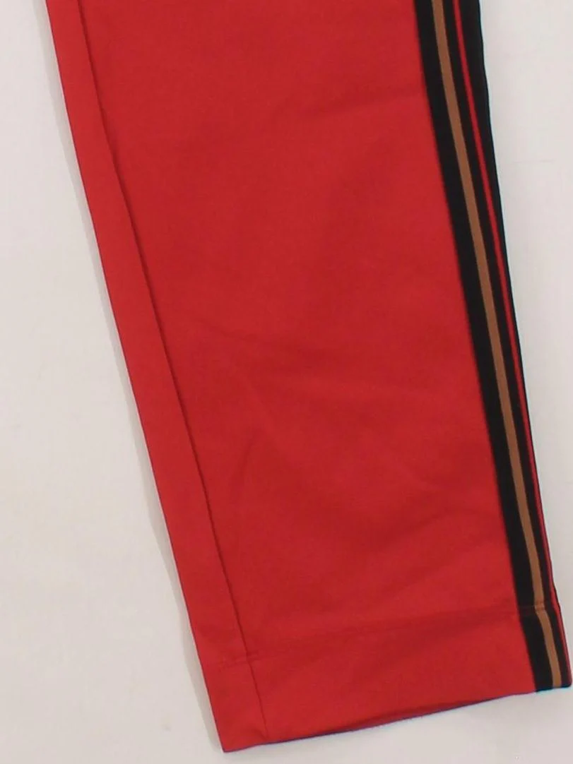 Marc Cain Women's Trousers W 28 in Red Polyamide with Cotton, Elastane Chino - Image 4