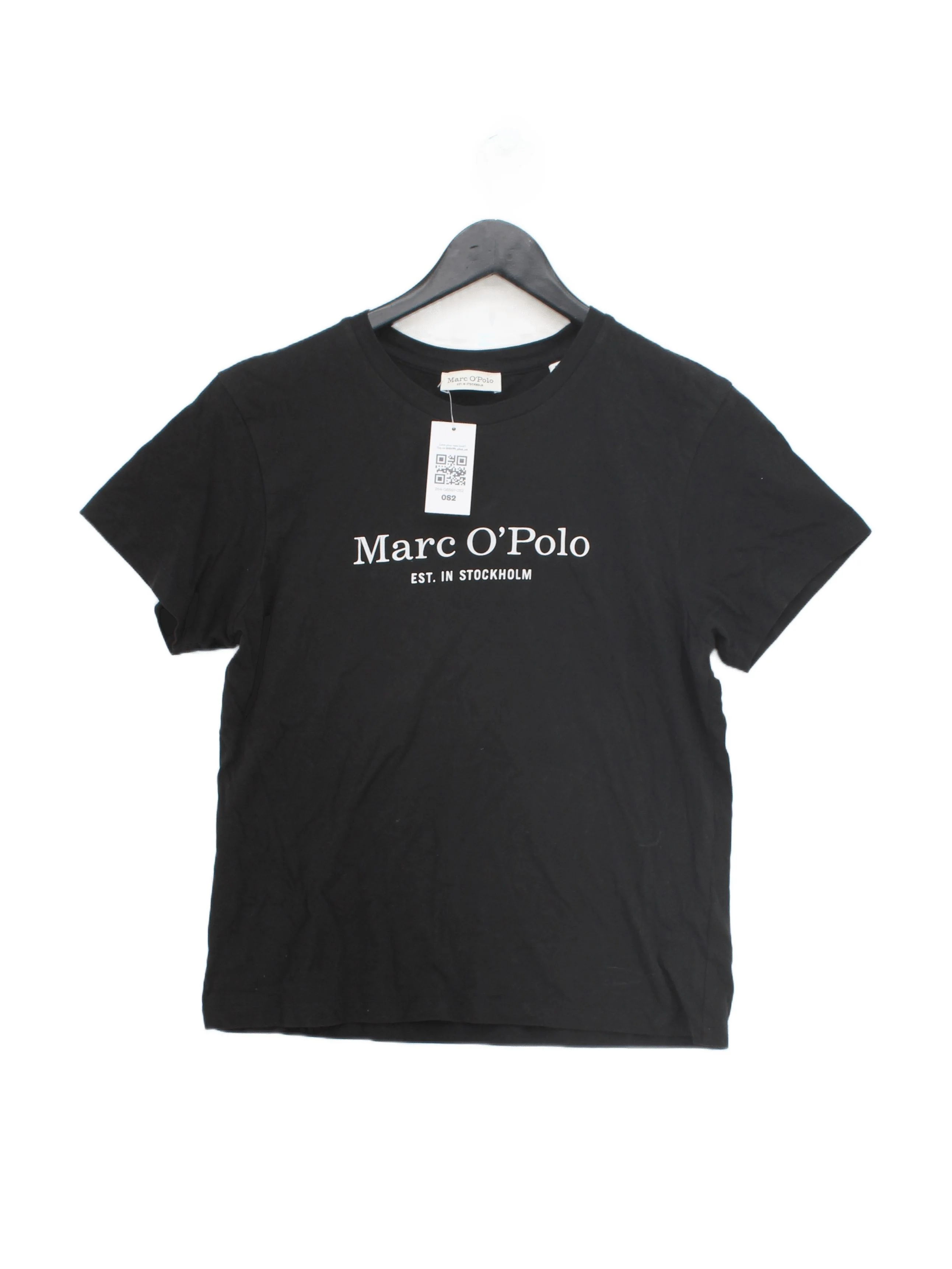 Marc O'Polo Men's T-Shirt S Black 100% Cotton Basic