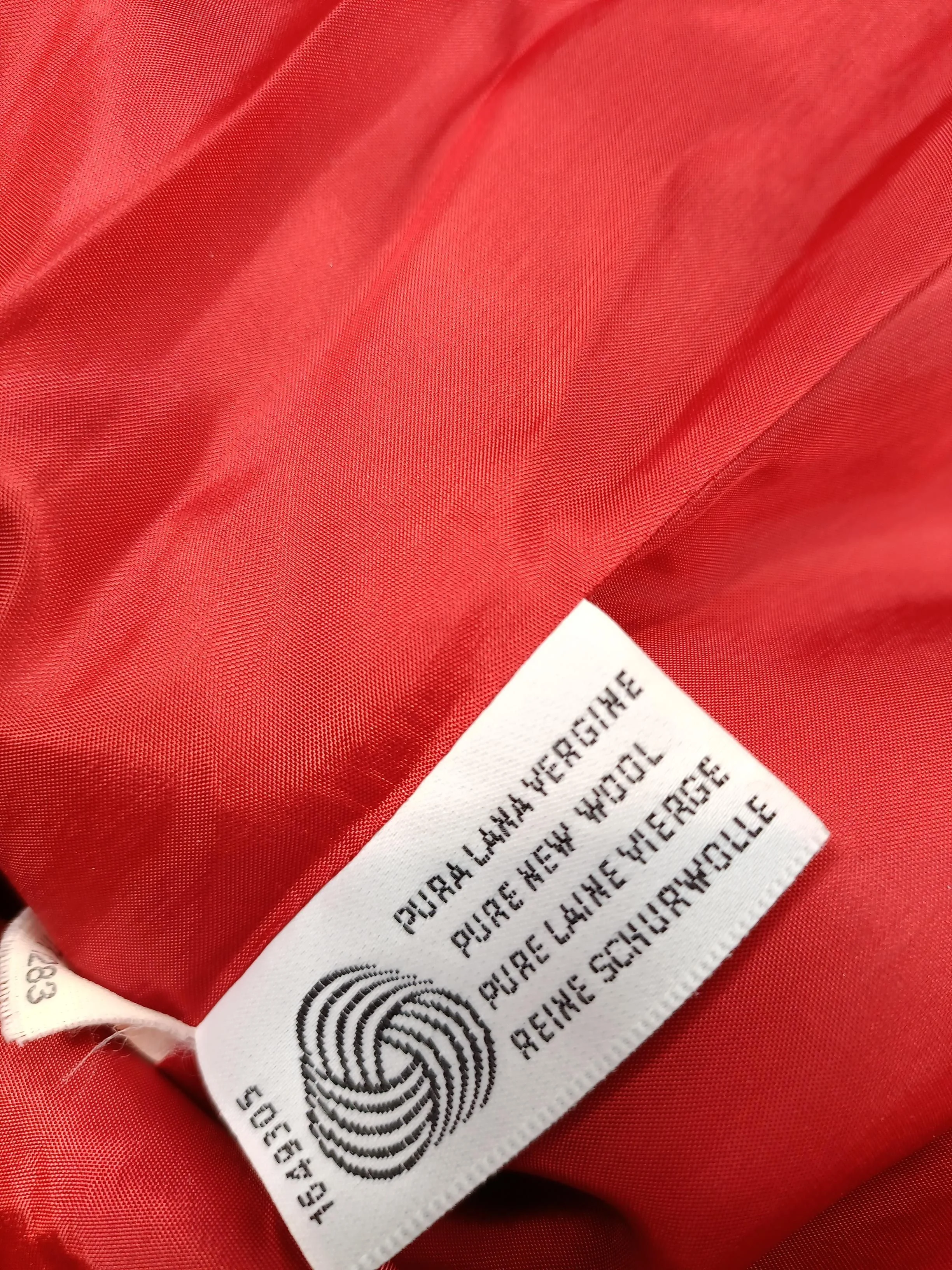 Marella Overcoat jacket red - Image 8