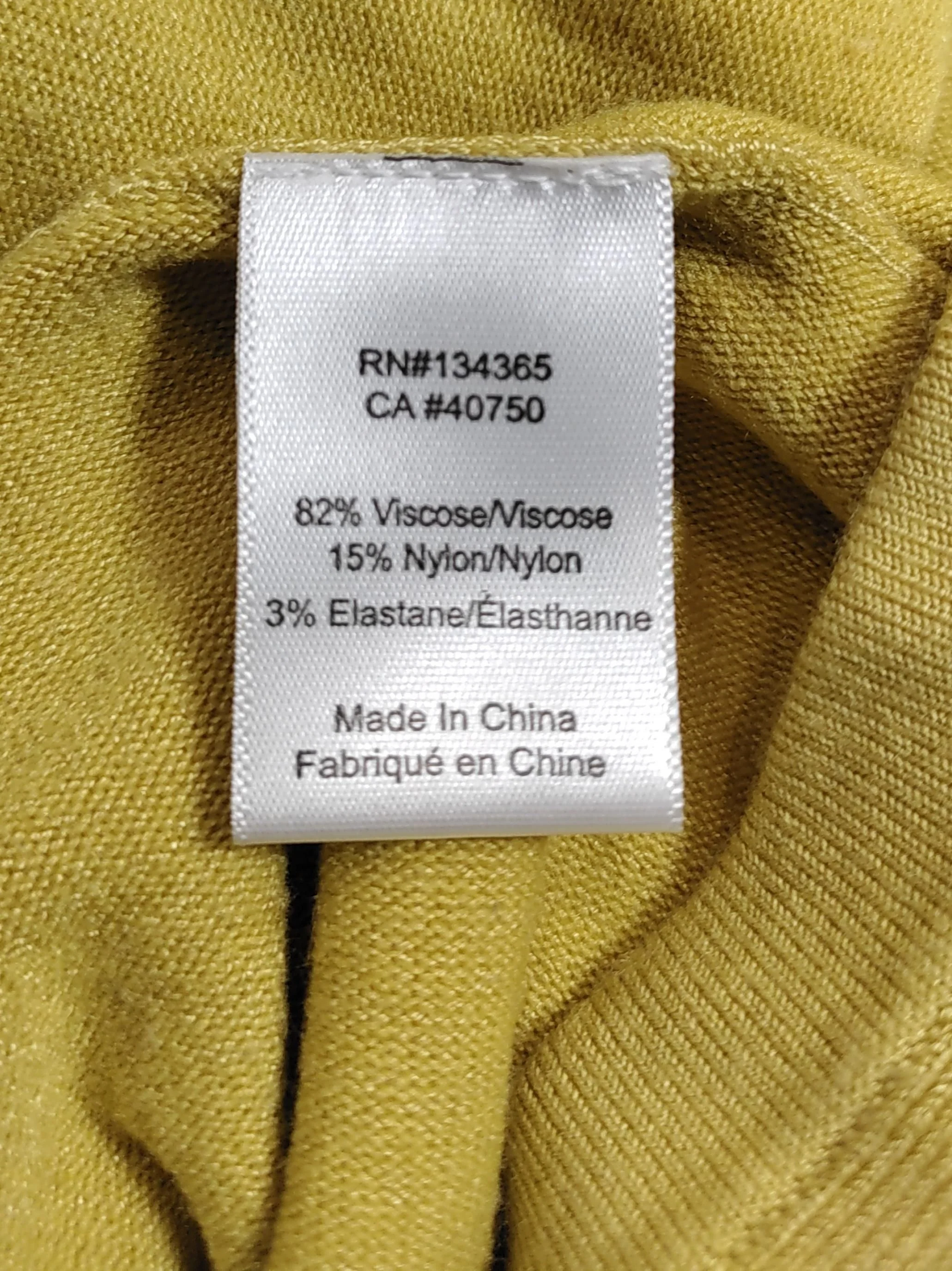 Marla Wynne Jumper Midi Dress M in Yellow - Image 8
