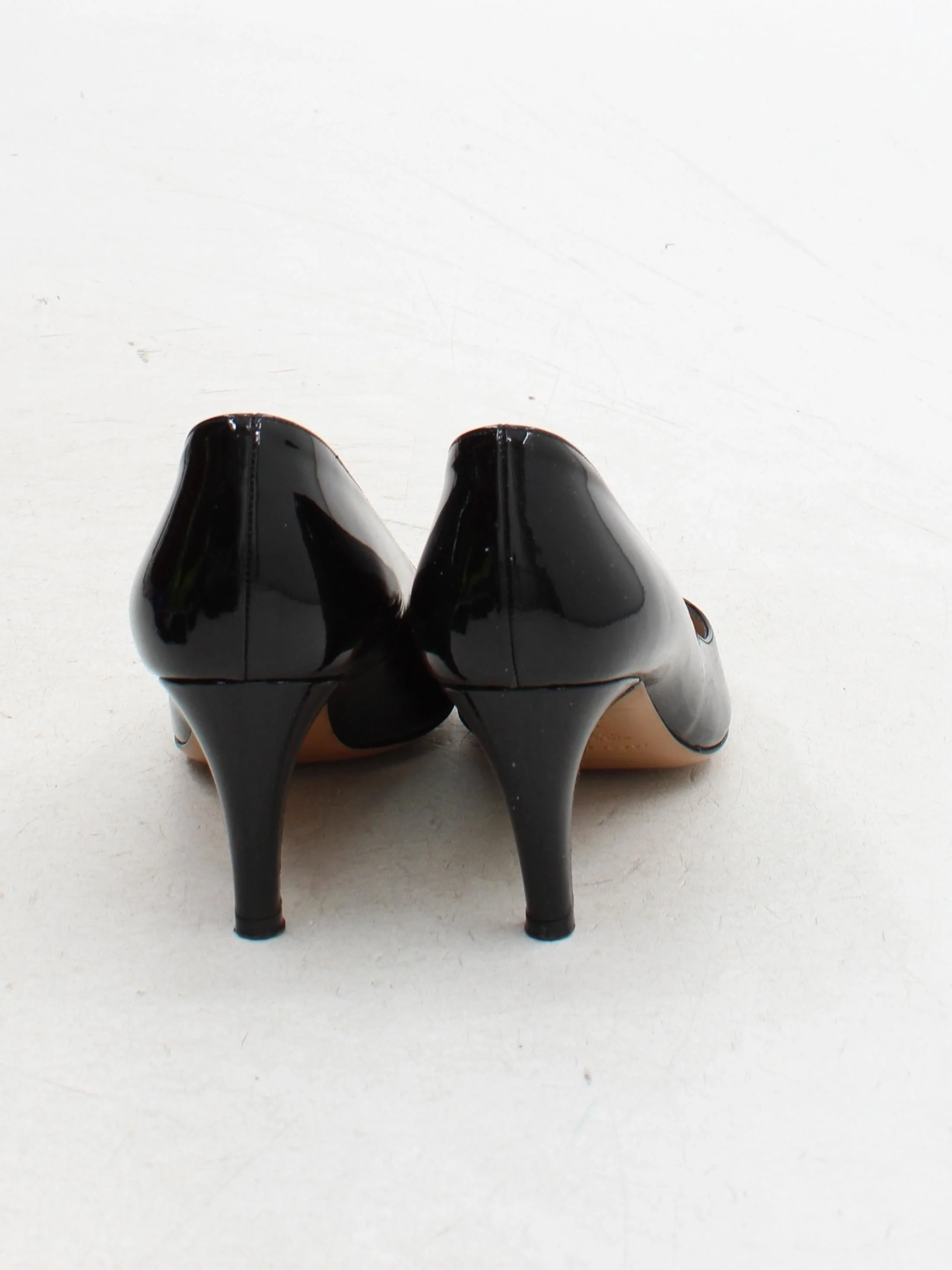 Mascaro Women's Heels UK 6.5 Black 100% Leather Court - Image 3