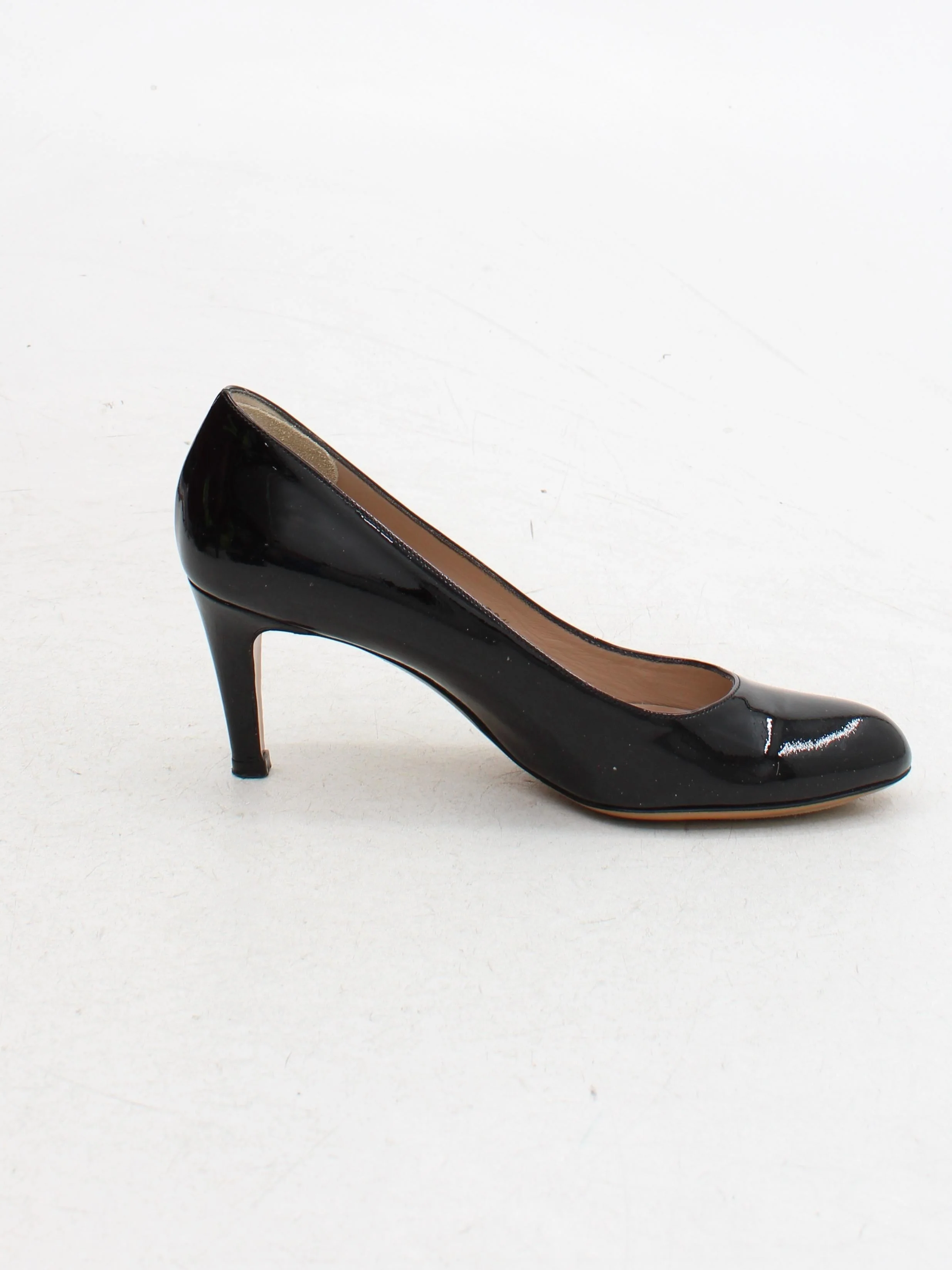 Mascaro Women's Heels UK 6.5 Black 100% Leather Court - Image 5