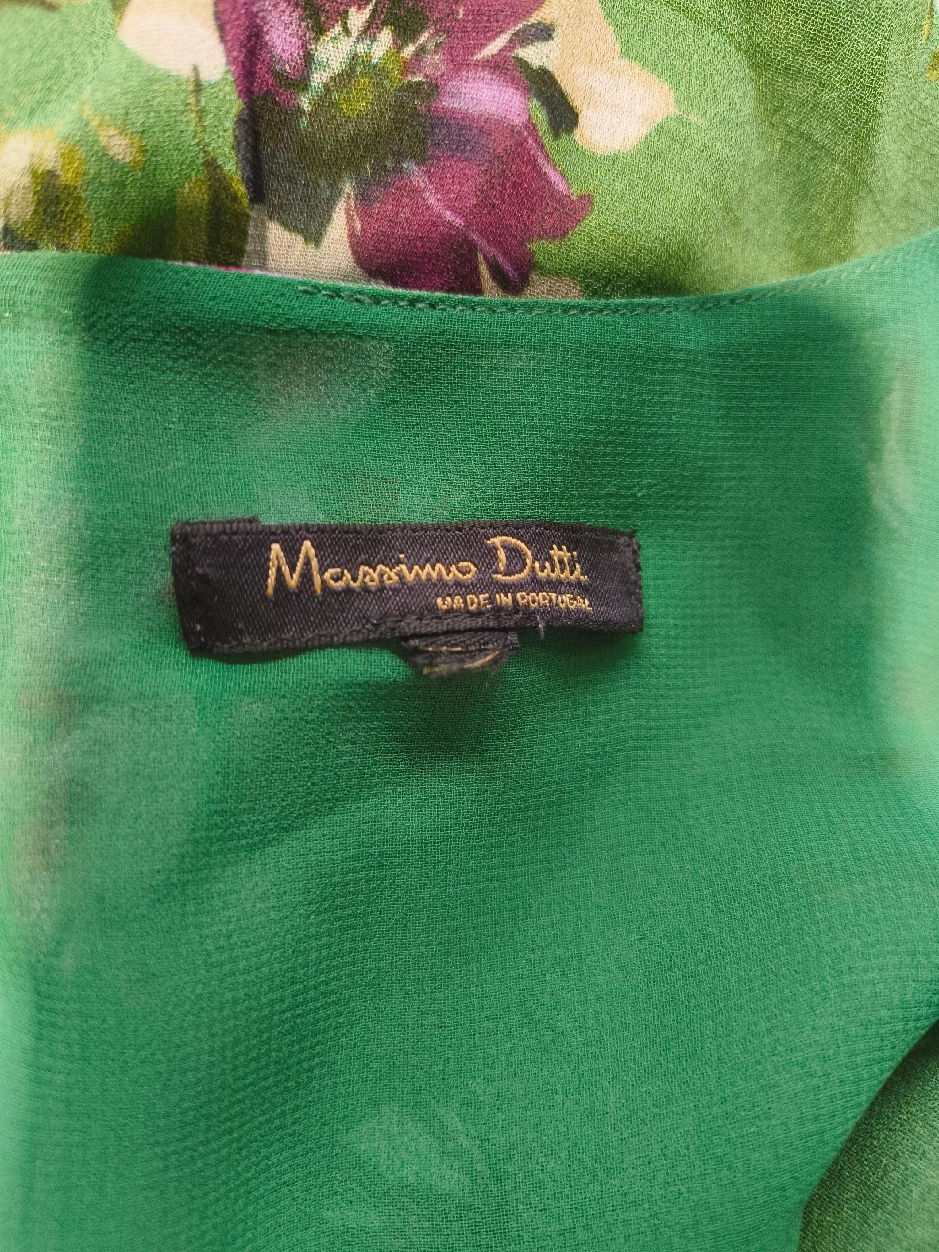 Massimo Dutti Maxi Dress in Green - Image 5