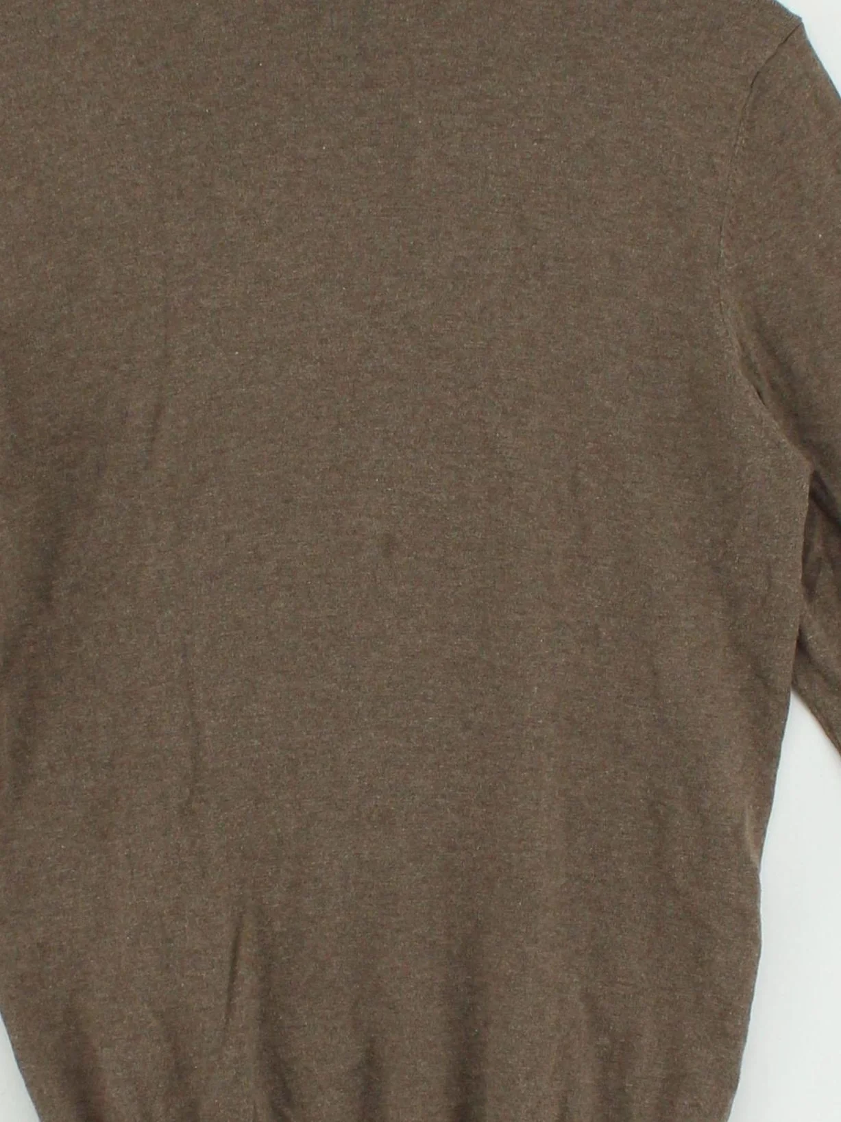 Massimo Dutti Men's Jumper M Brown Cotton with Silk, Cashmere Roll Neck Pullover - Image 3