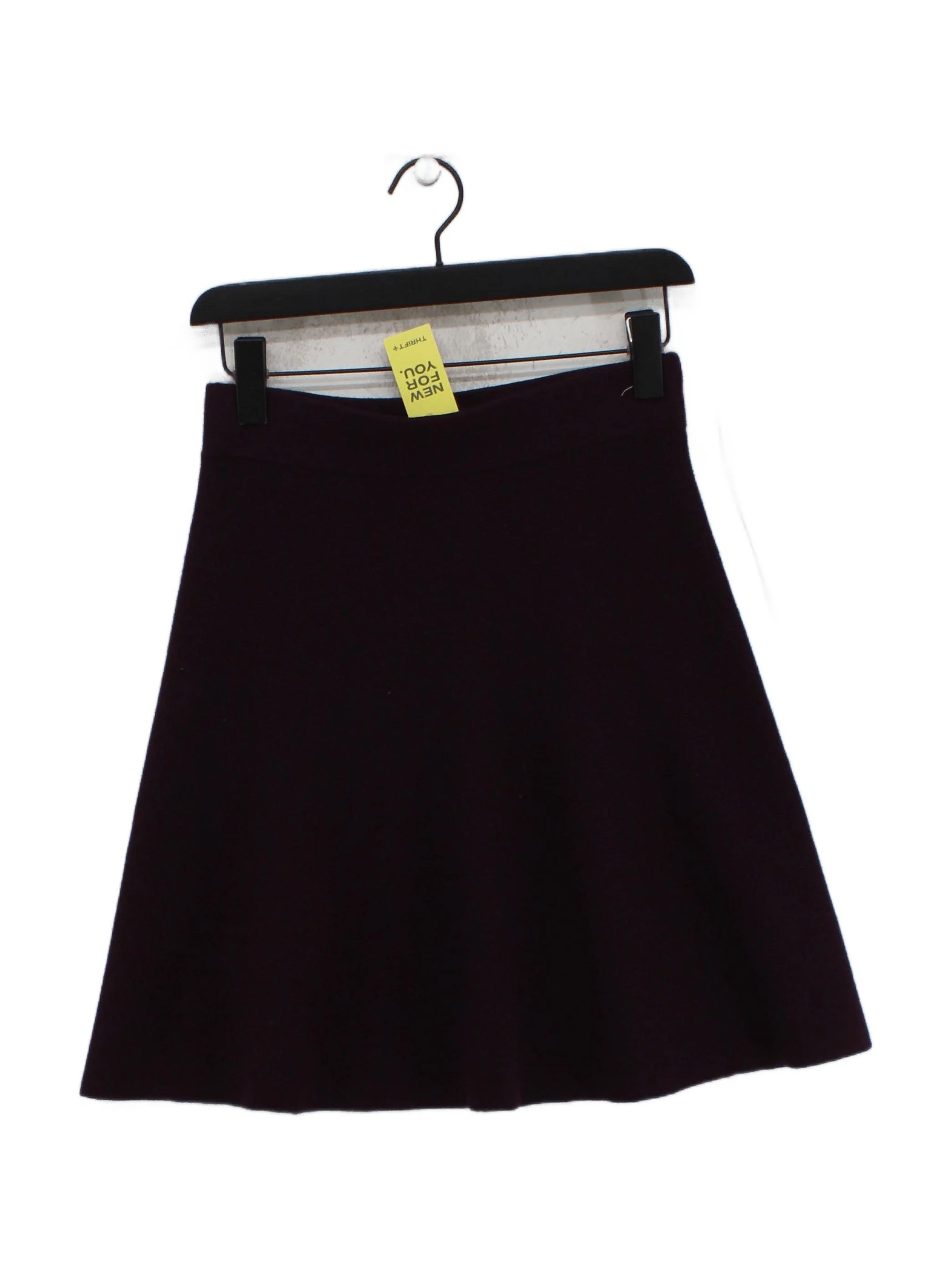 Massimo Dutti Women's Mini Skirt S Purple 100% Other Short Mini