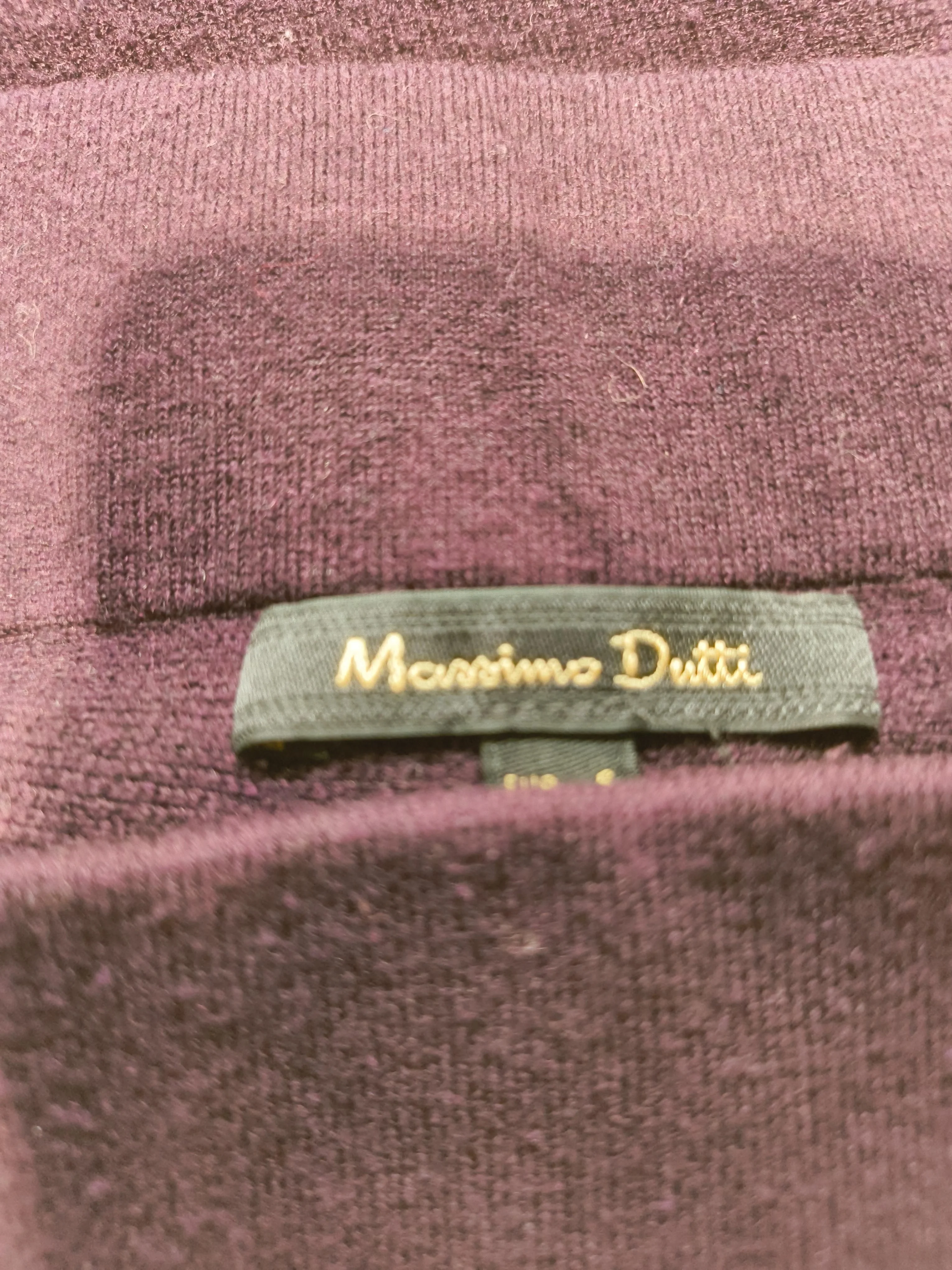 Massimo Dutti Women's Mini Skirt S Purple 100% Other Short Mini - Image 5