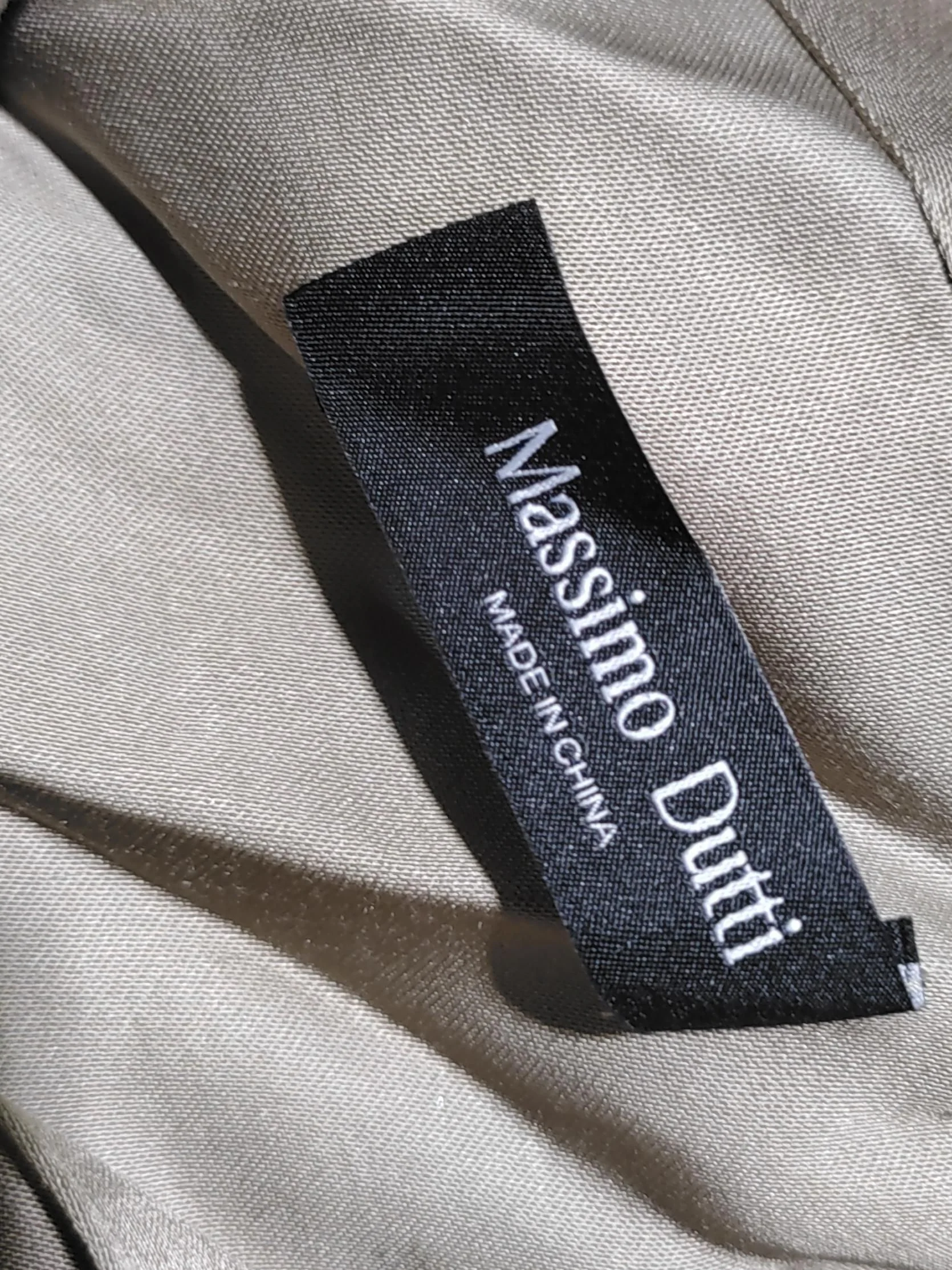 Massimo Dutti Women's Shirt XS Tan 100% Viscose Long Sleeve Collared Basic - Image 5