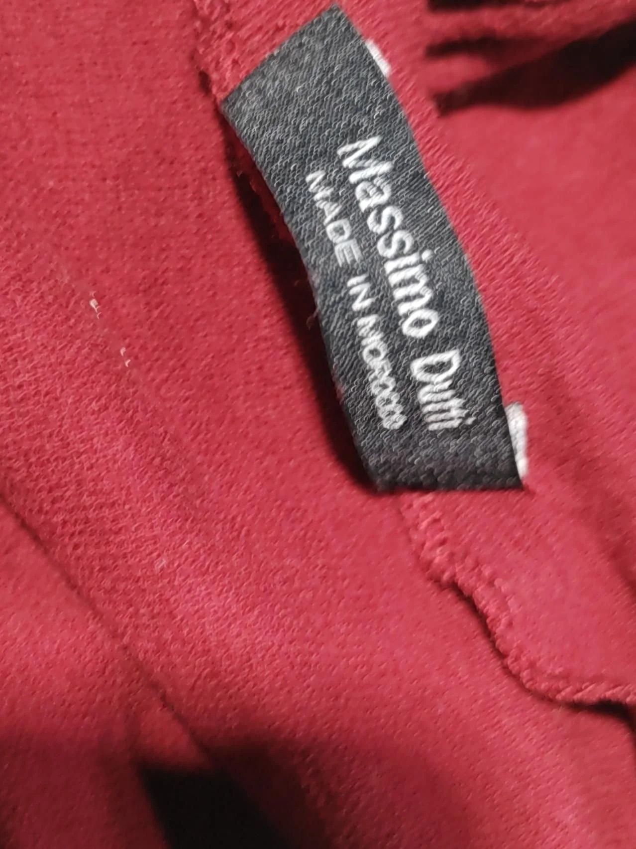 Massimo Dutti Women's Top S Red 100% Cotton Sleeveless Mock Neck Basic - Image 6