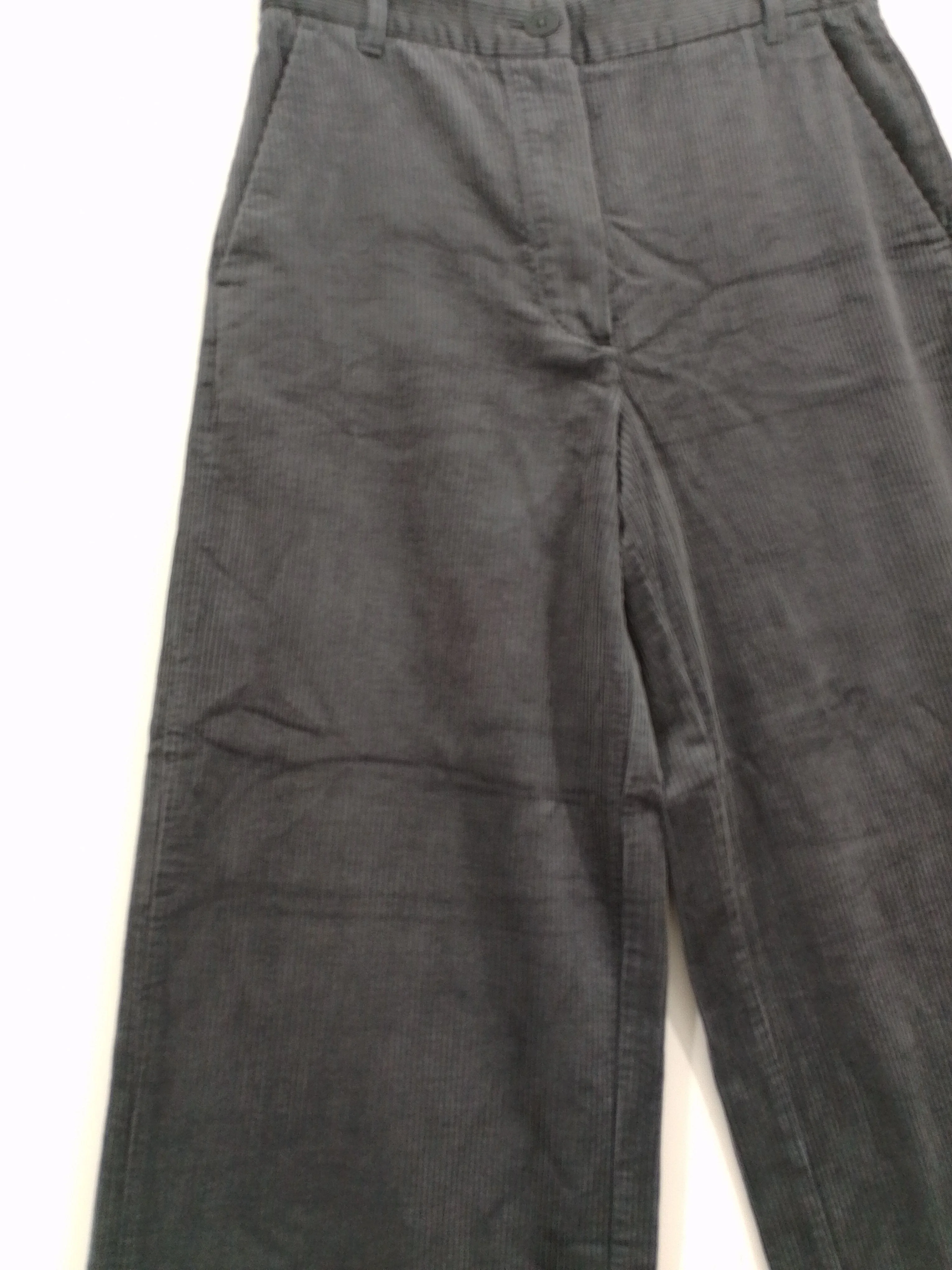 Massimo Dutti Women's Trousers UK 8 Black 100% Cotton Wide-Leg Sweatpants - Image 5