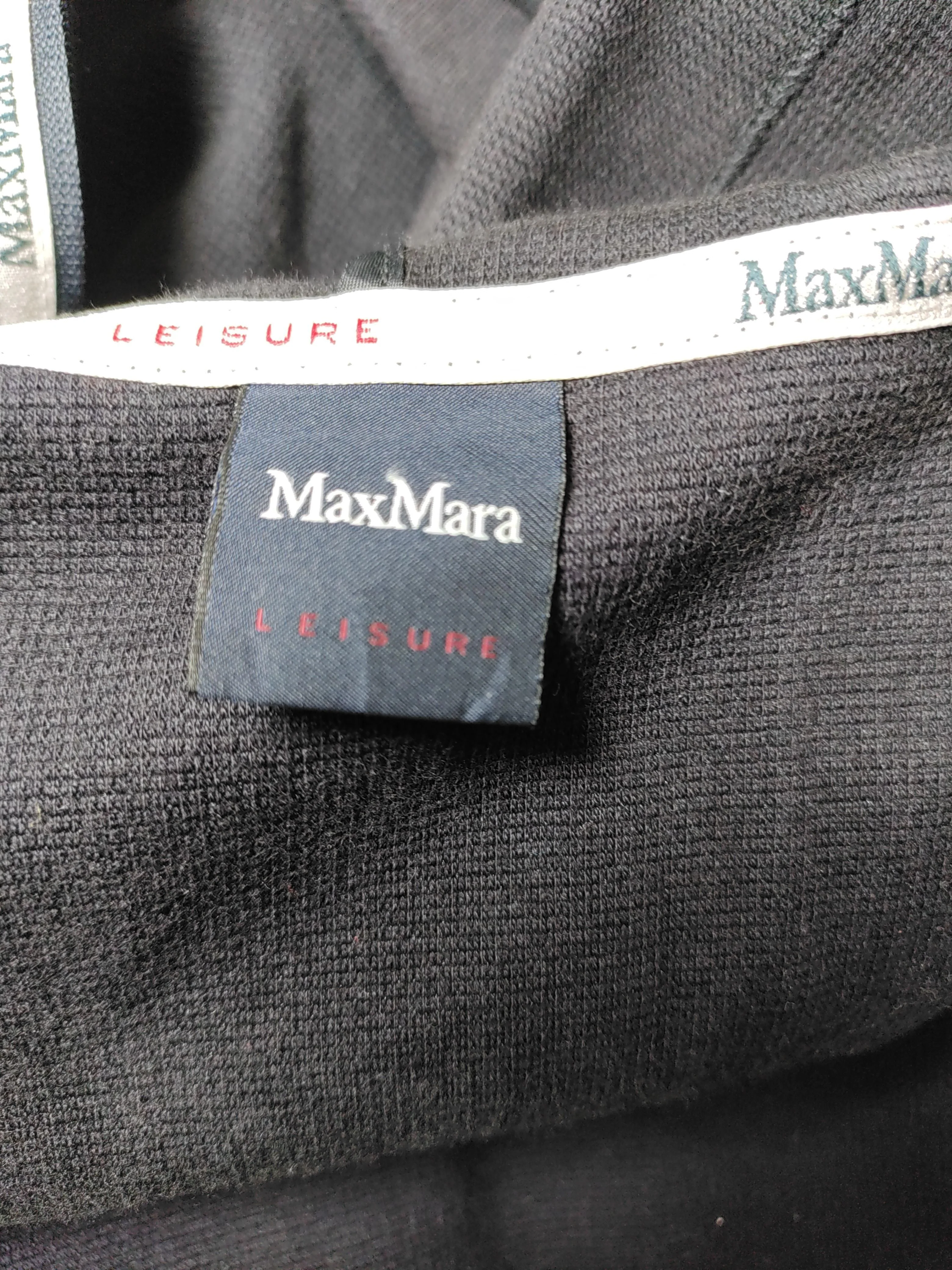 Max Mara Women's Hoodie M Black 100% Other Pullover - Image 5