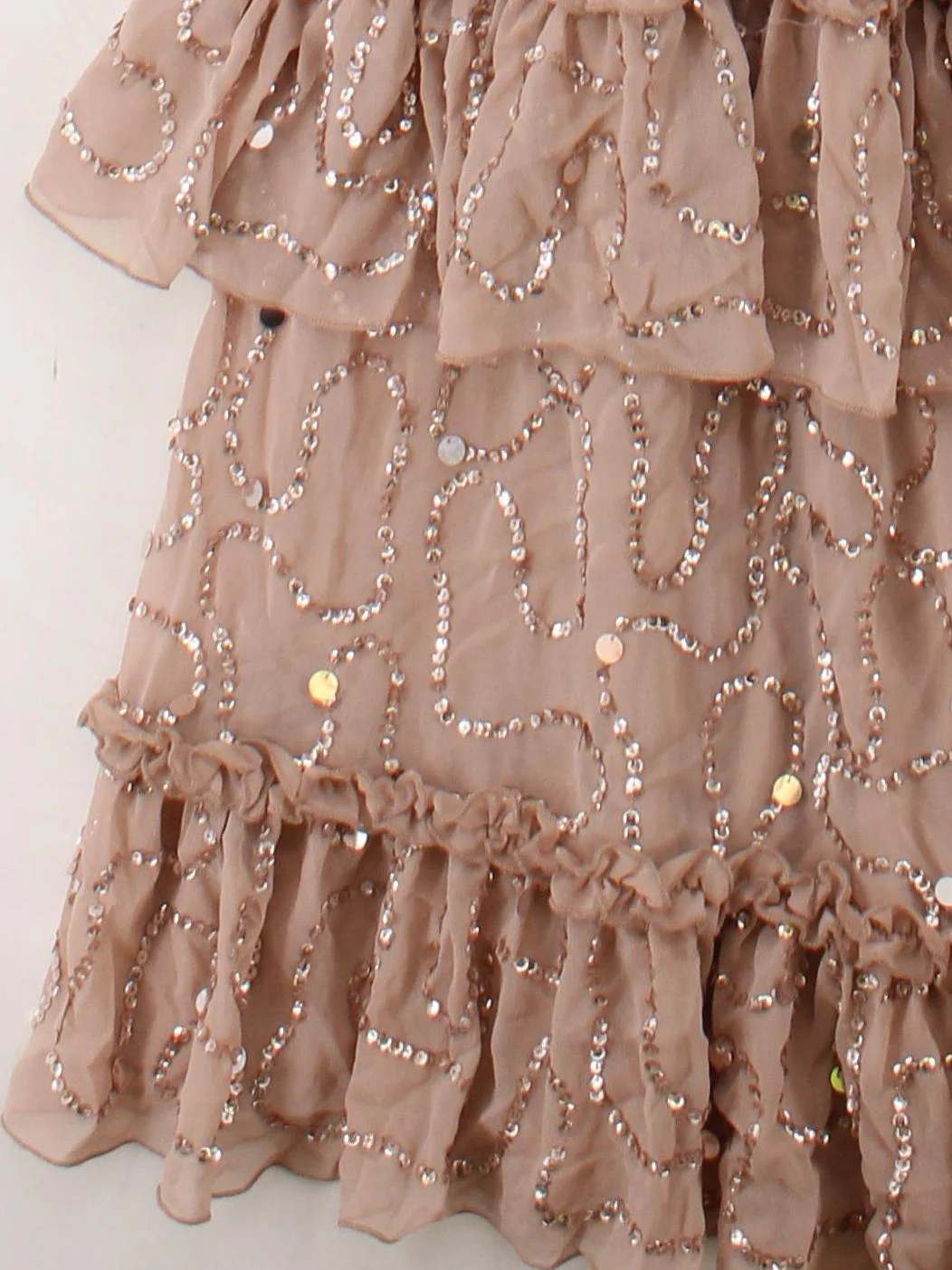 Maya Deluxe Maxi Dress UK10 in Cream - Image 4