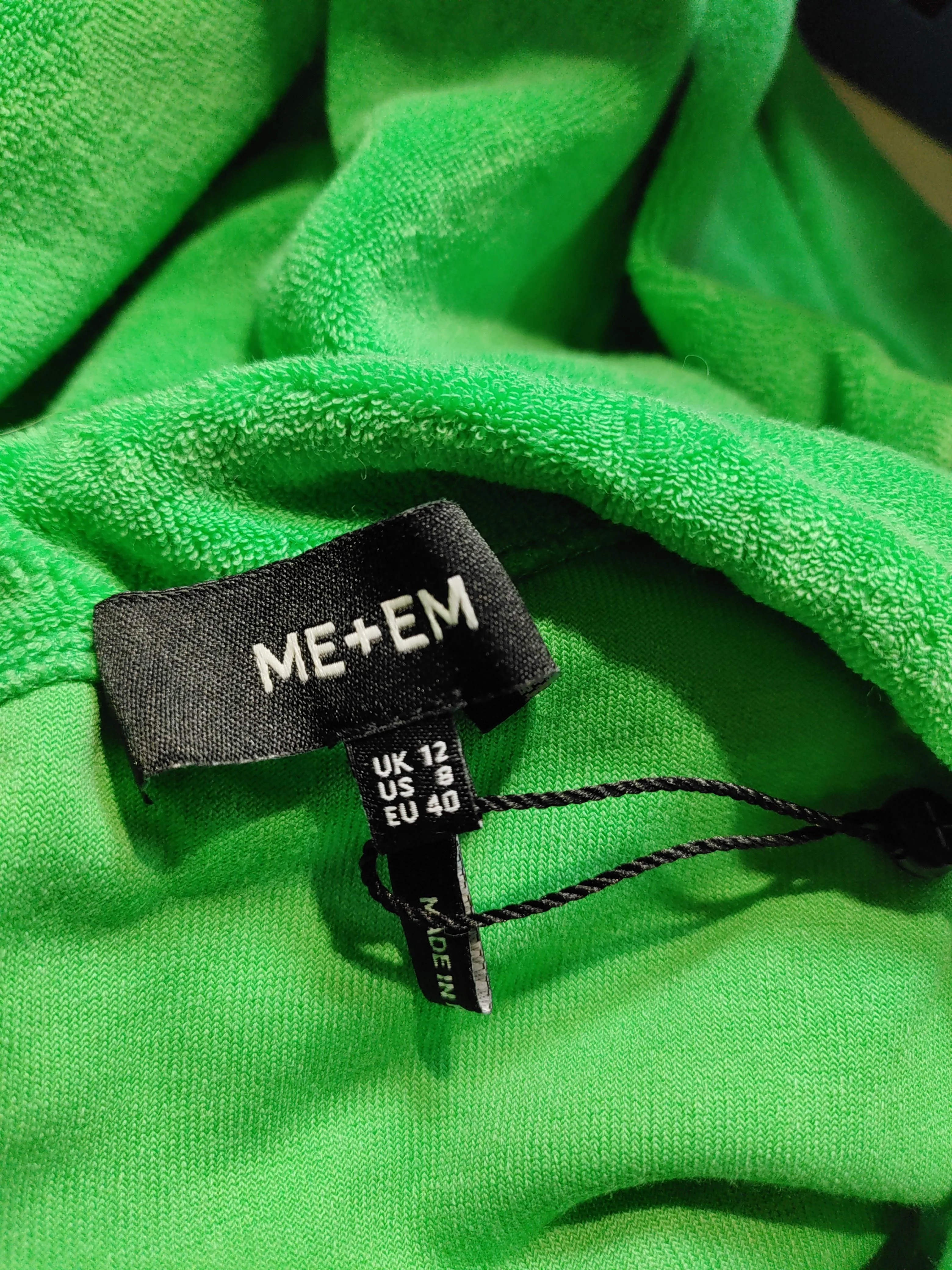 ME+EM Tank Mini Dress UK12 in Green - Image 6