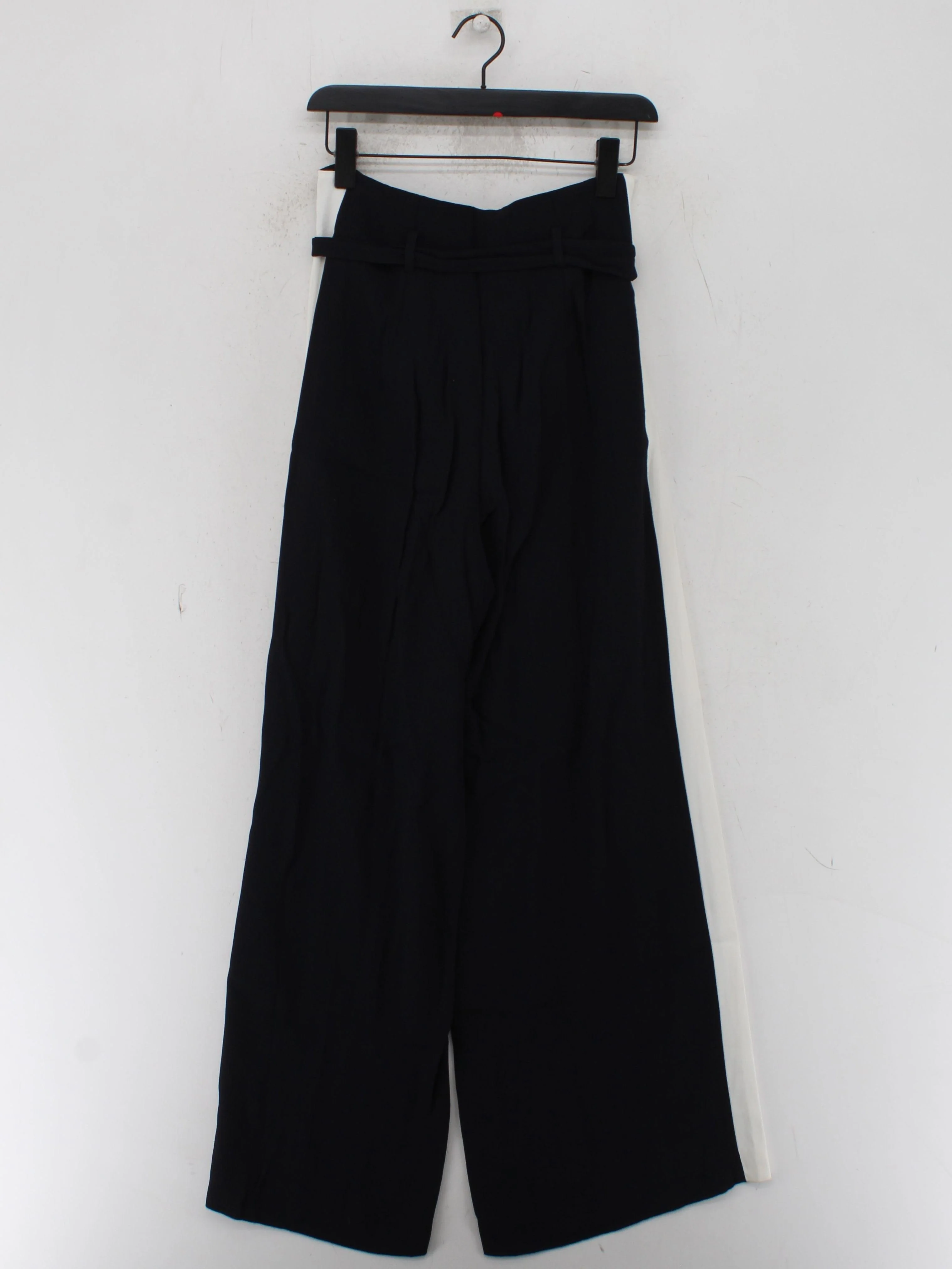 ME+EM Women's Trousers UK 10 Multi Viscose with Polyester Wide-Leg Capri - Image 2