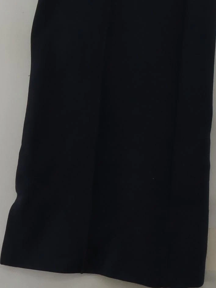 ME+EM Women's Trousers UK 12 Blue Polyester with Elastane Wide-Leg Cargo - Image 4