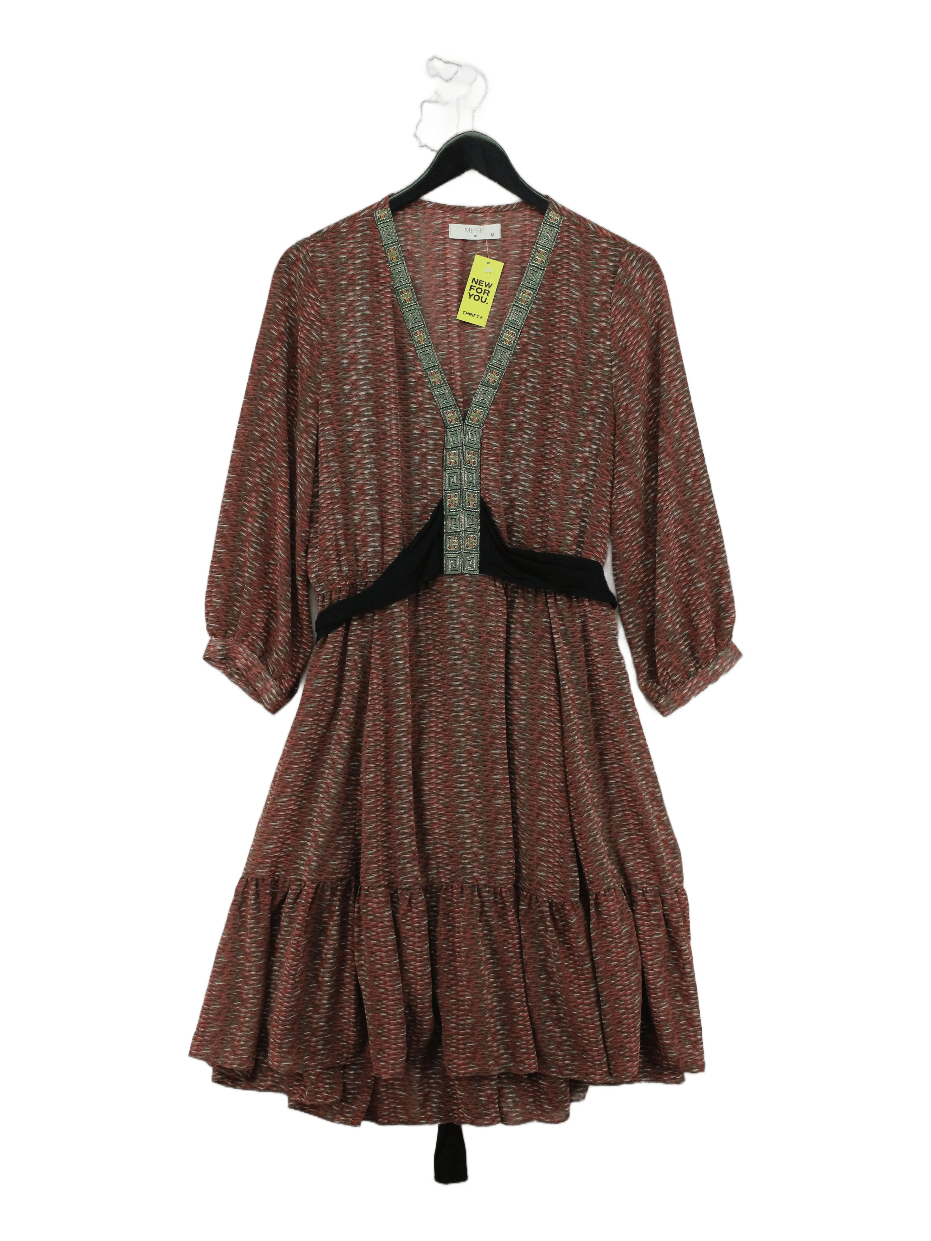 Meisie A-Line Mini Dress M in Multi