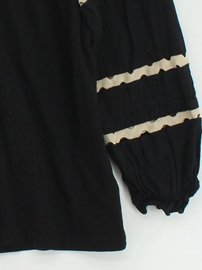 Mercer & Madison Women's Shirt UK 18 Black 100% Cotton Basic - Image 4