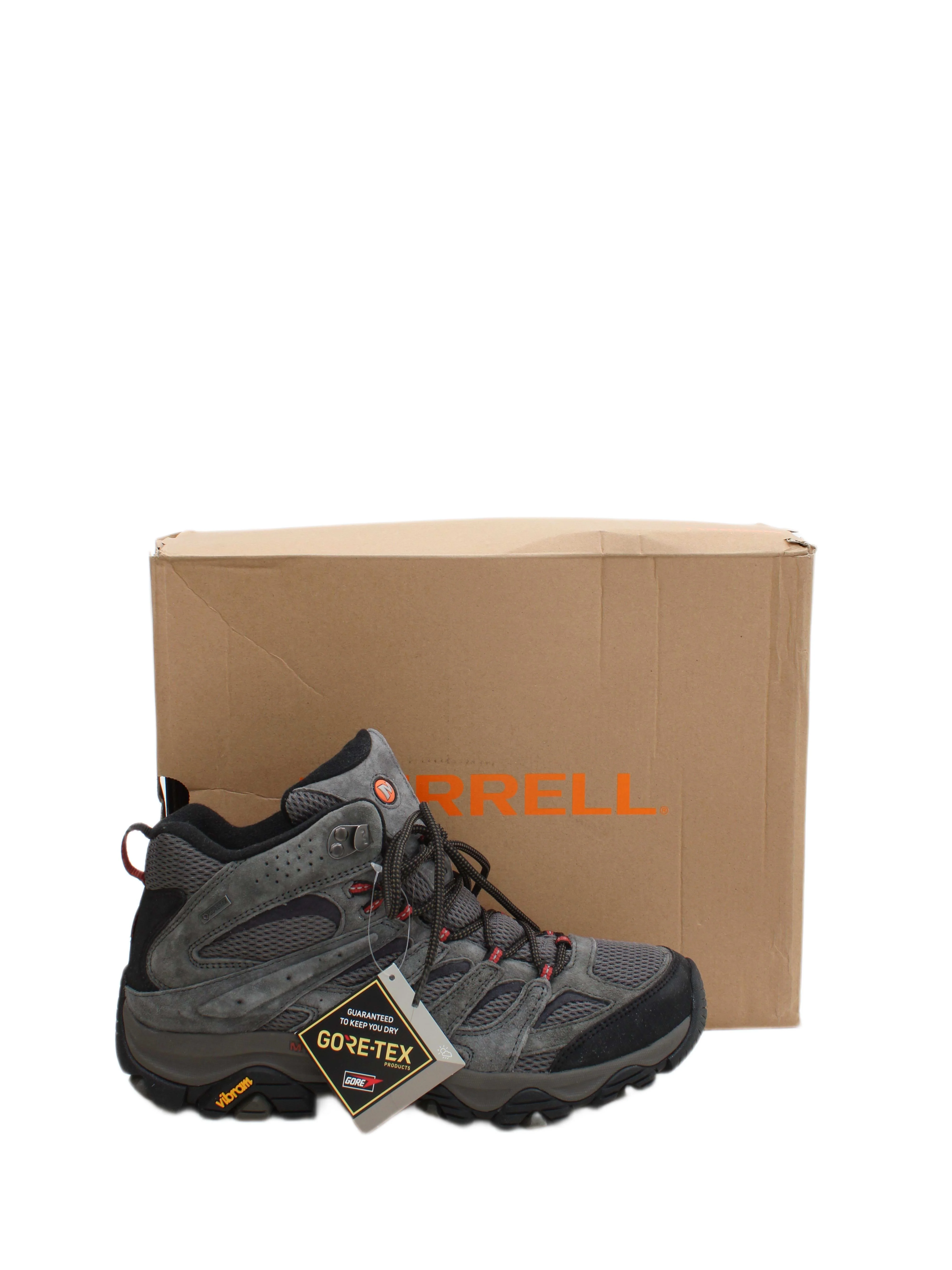 Merrell Men's Boots UK 10 Grey Suede with Other Combat