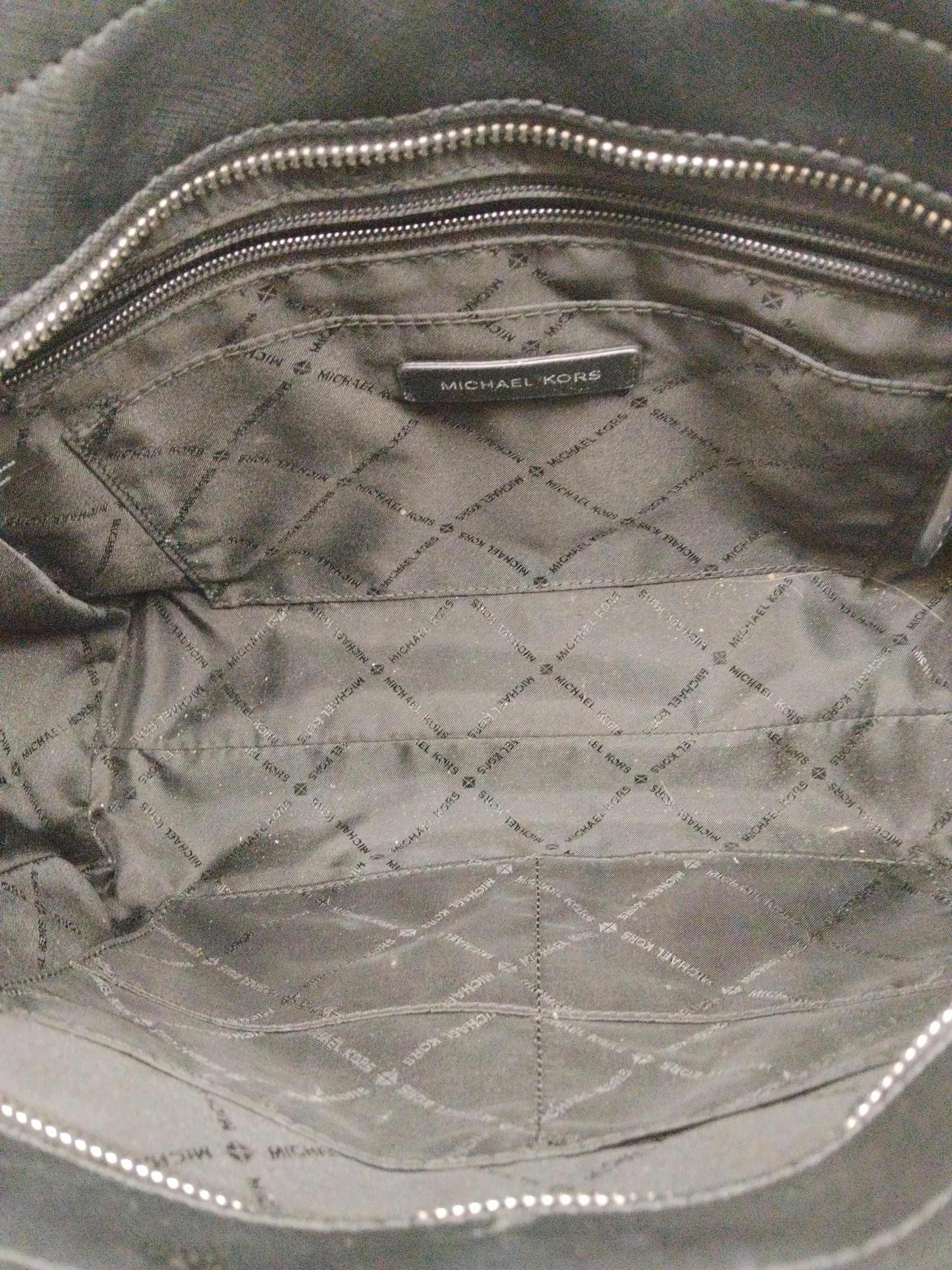 Michael Kors Women's Bag Black 100% Faux Leather Tote - Image 7