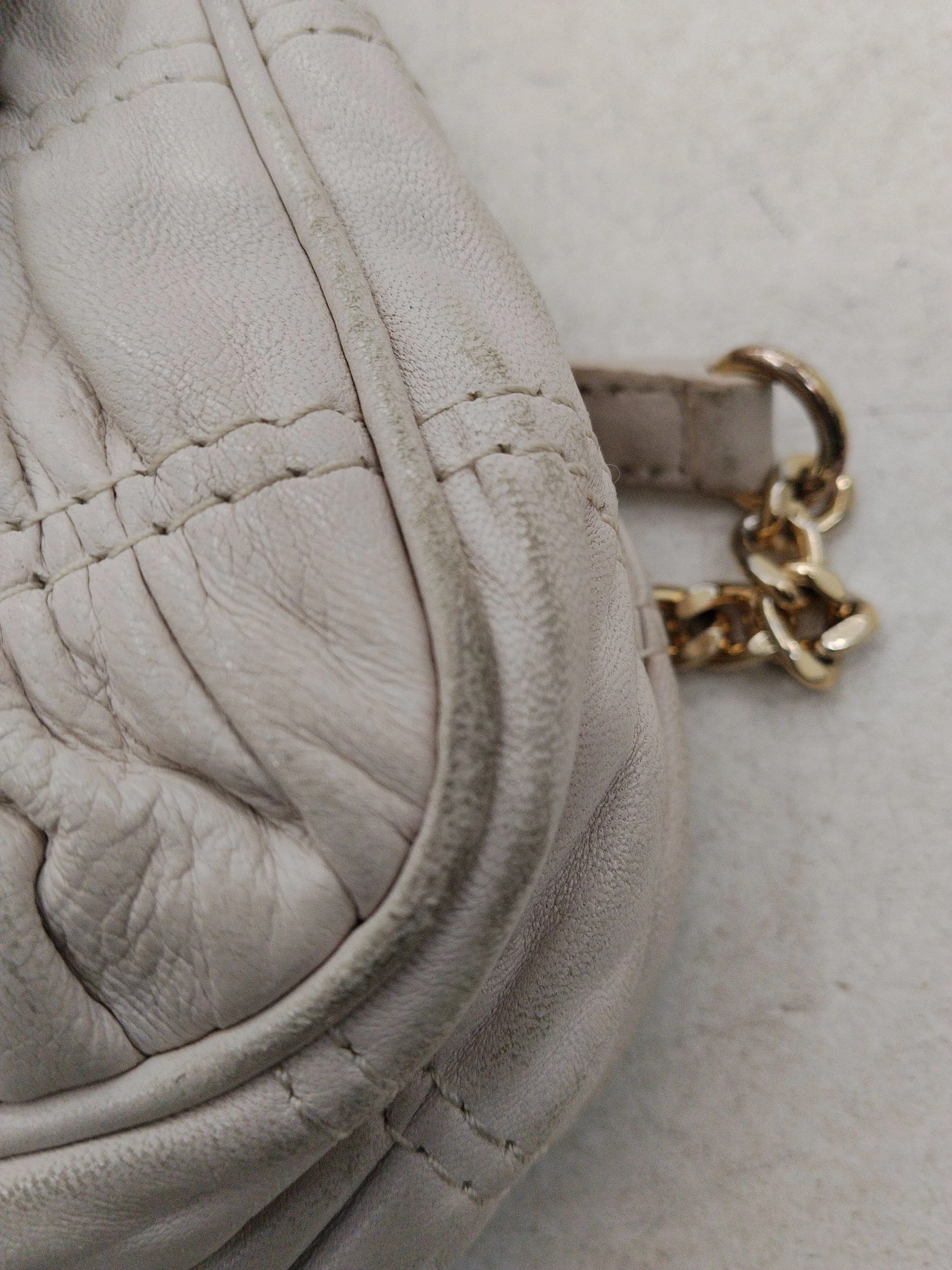 Michael Kors Women's Bag Cream 100% Leather Shoulder Bag - Image 5