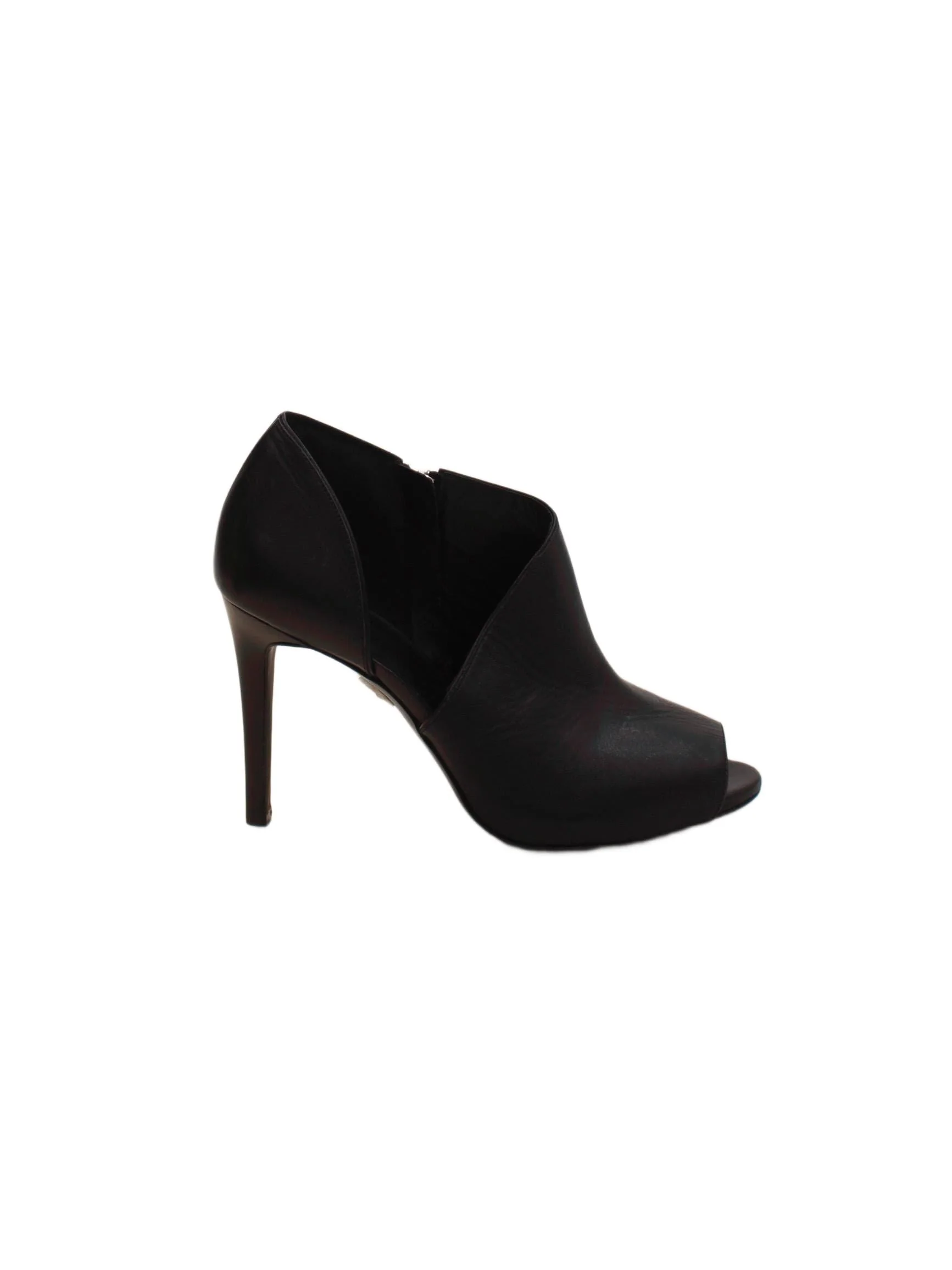 Michael Kors Women's Heels UK 4.5 Black 100% Leather Court