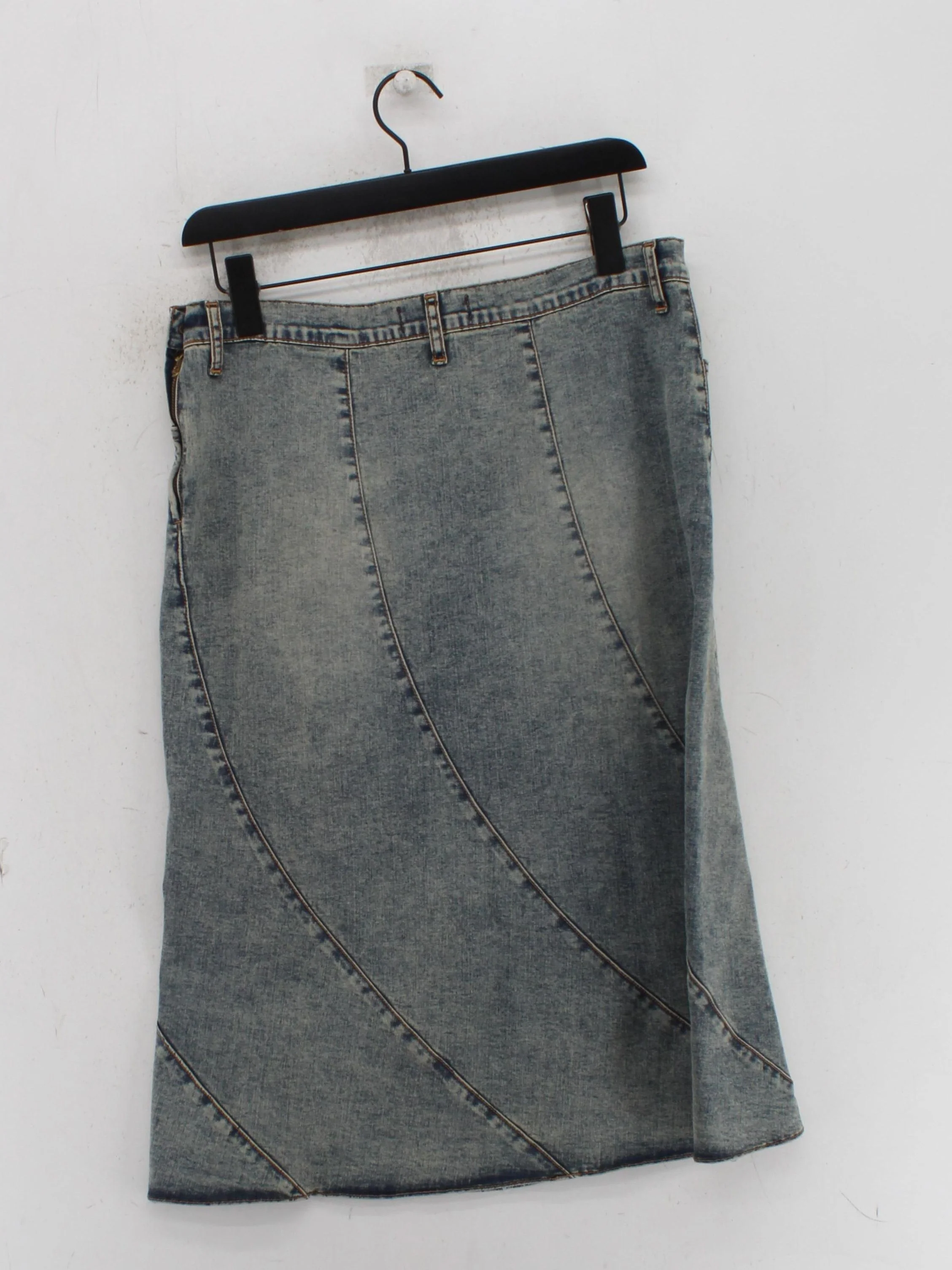 Minga London Women's Midi Skirt W 30 in Blue 100% Other Midi A-Line - Image 2
