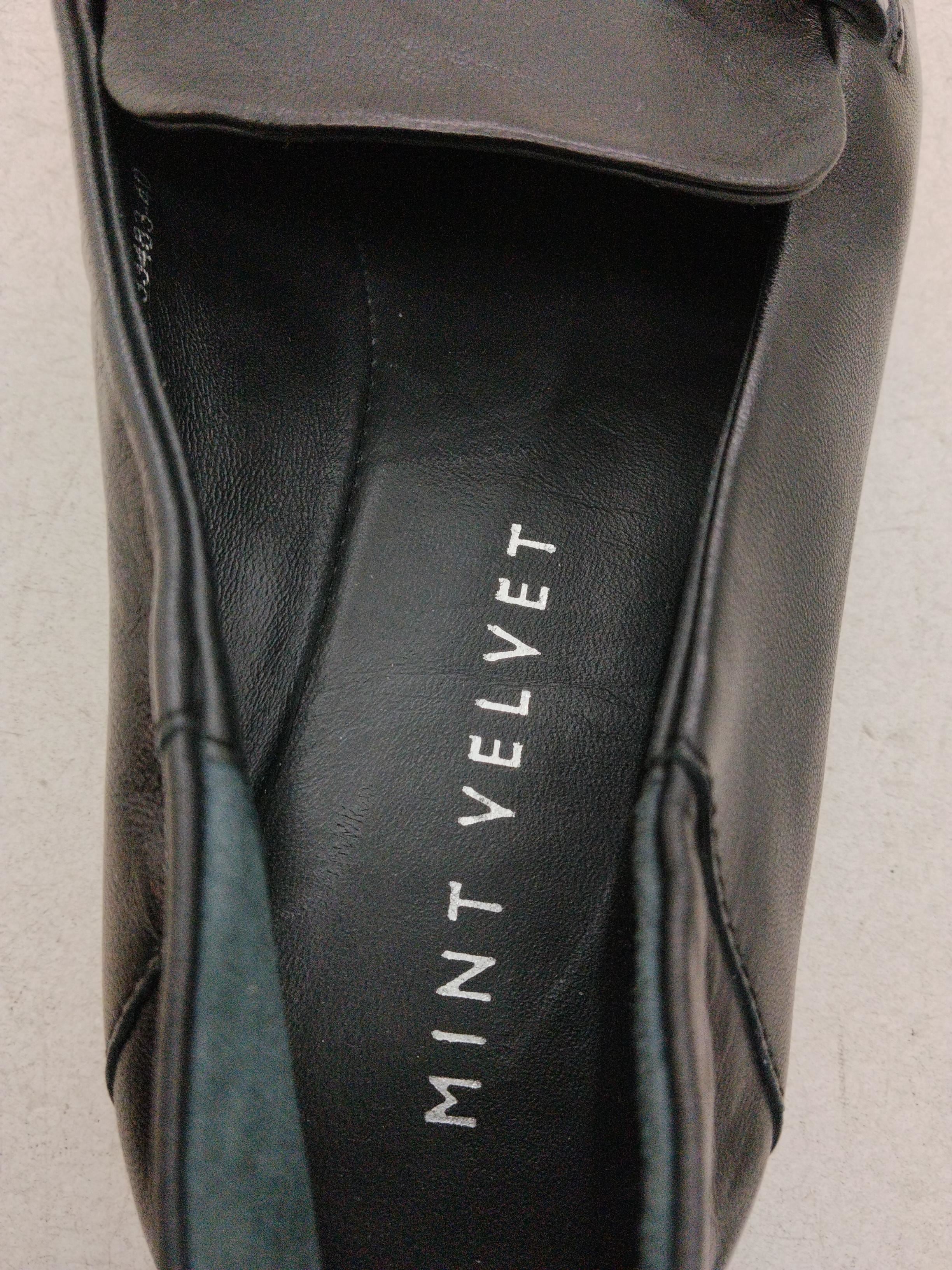 Mint Velvet Men's Formal Shoes UK 7 Black 100% Leather Brogue - Image 6