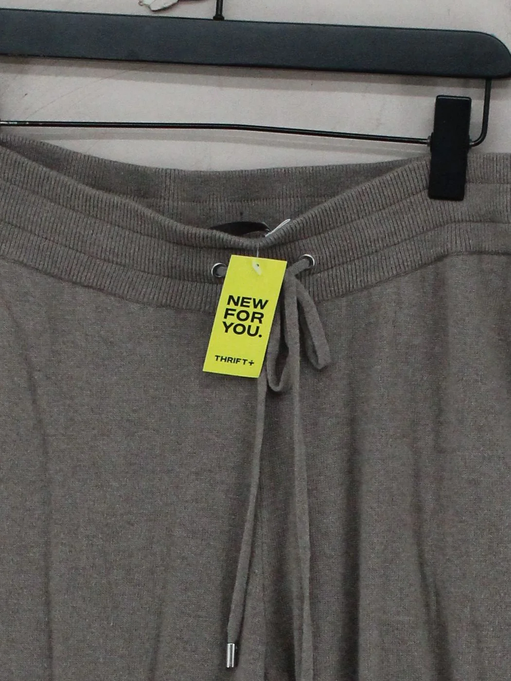 Mint Velvet Men's Sports Bottoms L Tan Cotton - Image 3