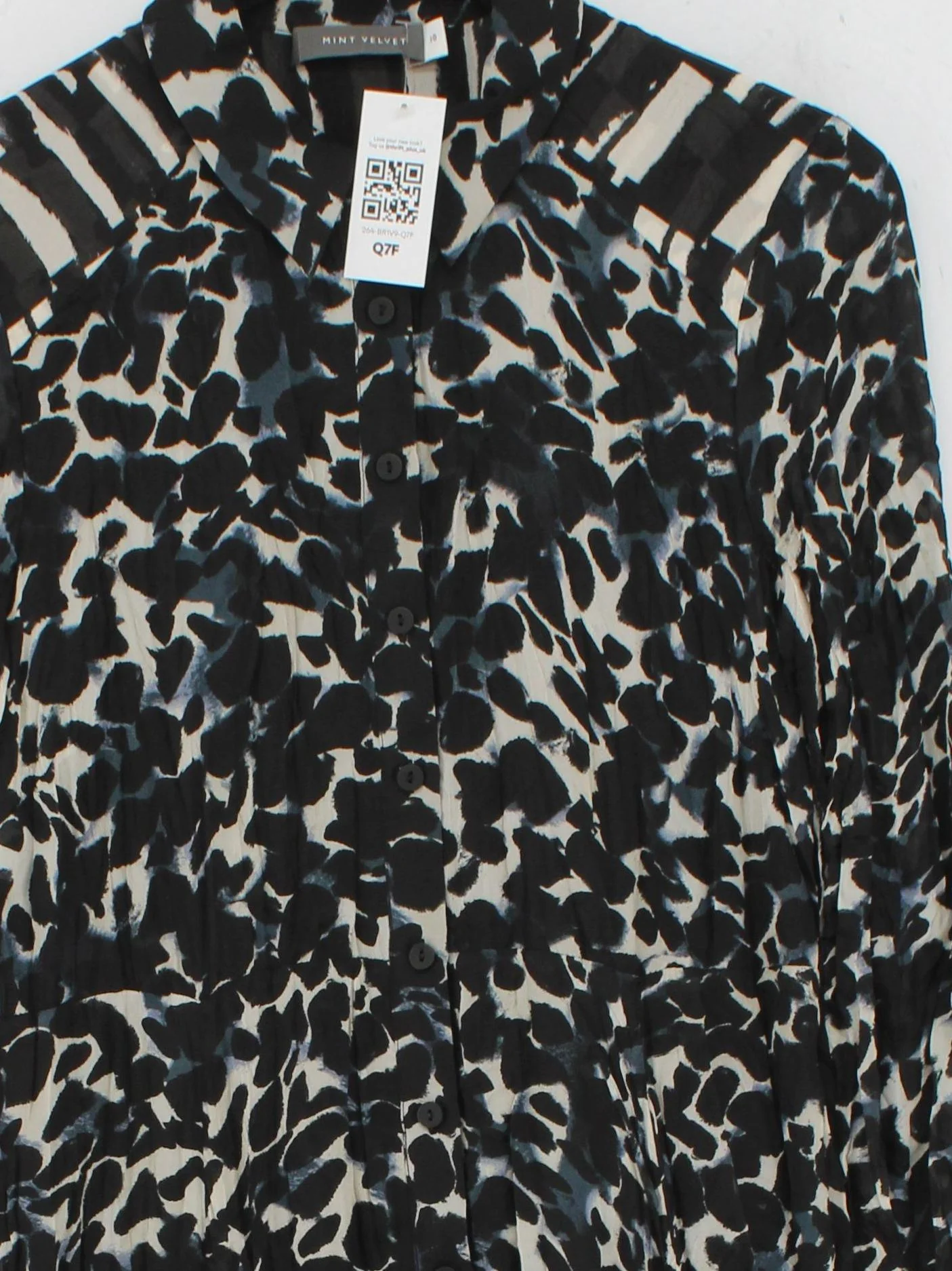 Mint Velvet Shirt Maxi Dress UK10 in Multi - Image 3