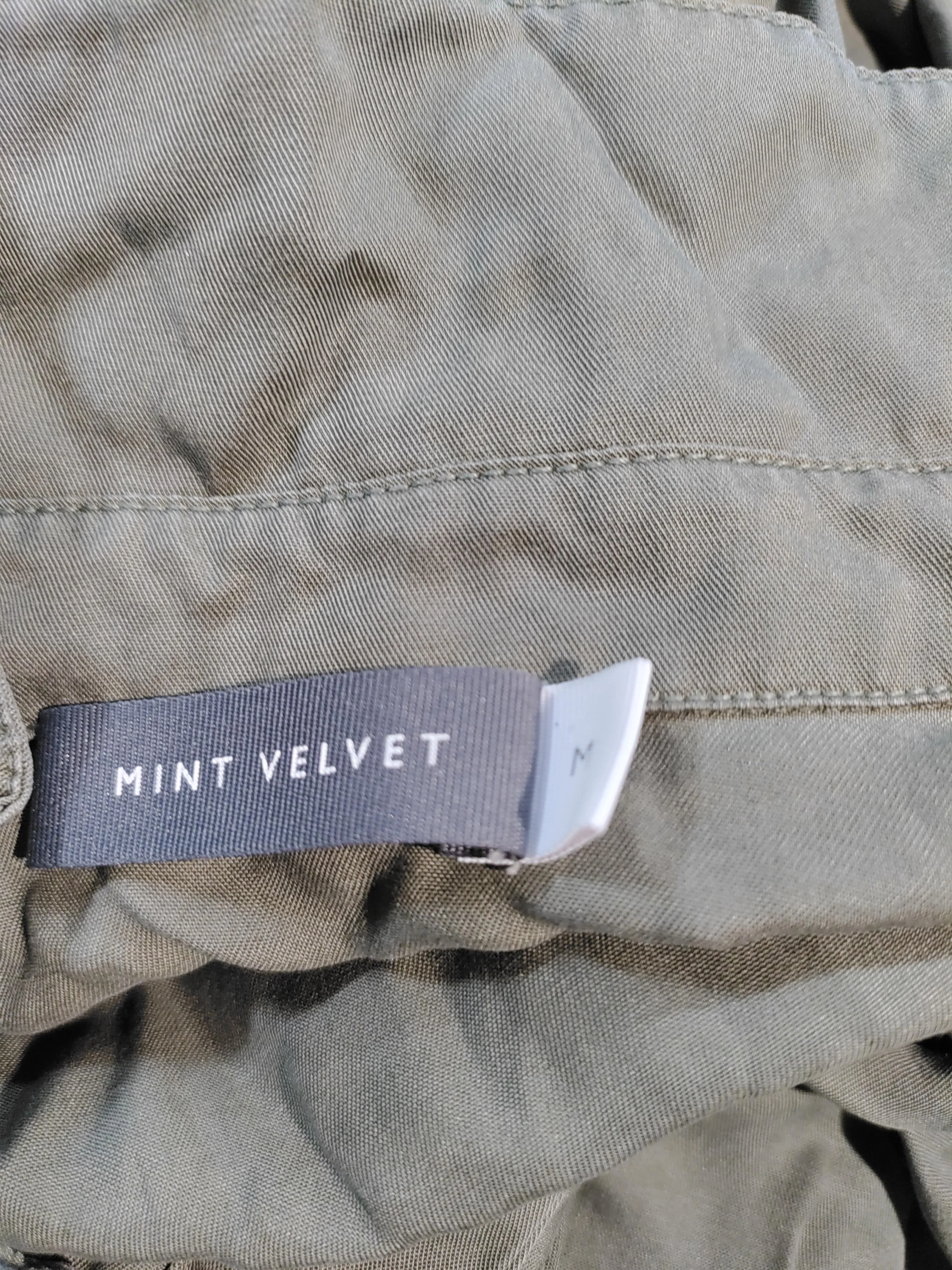 Mint Velvet Shirt Mini Dress M in Green - Image 5