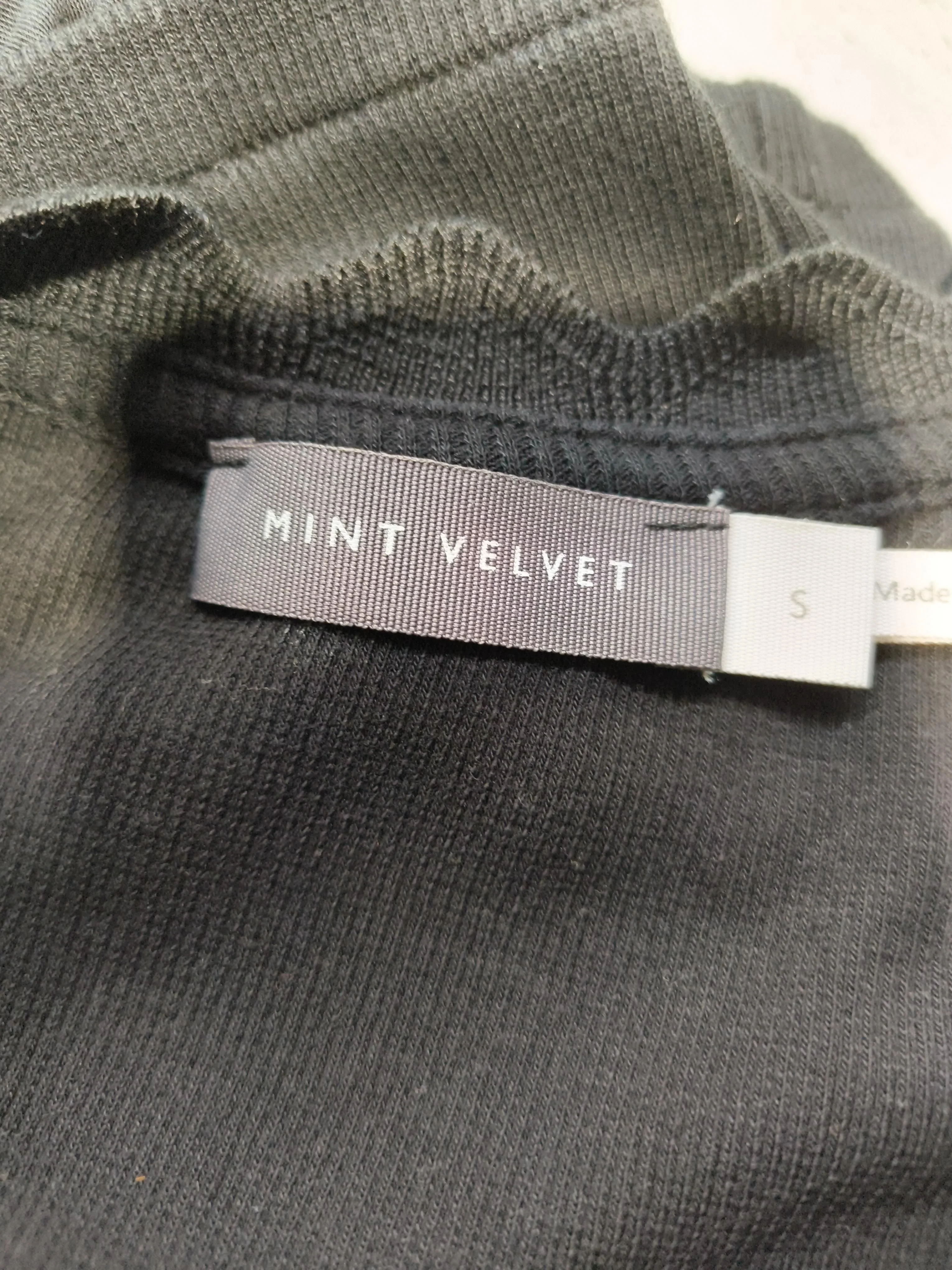 Mint Velvet Tank Midi Dress S in Black - Image 5