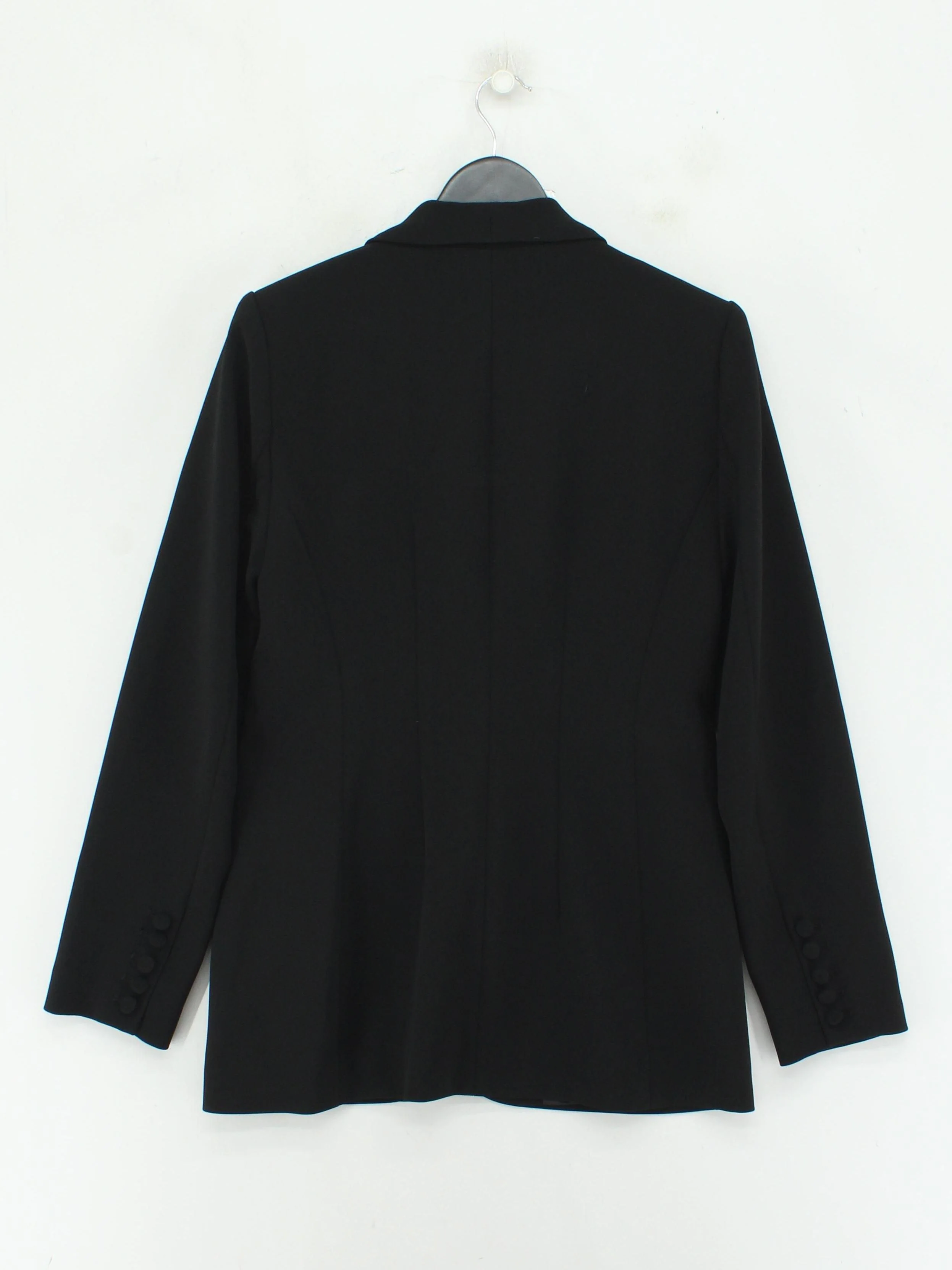 Mint Velvet Women's Blazer UK 10 Black Polyester with Elastane Overcoat - Image 2