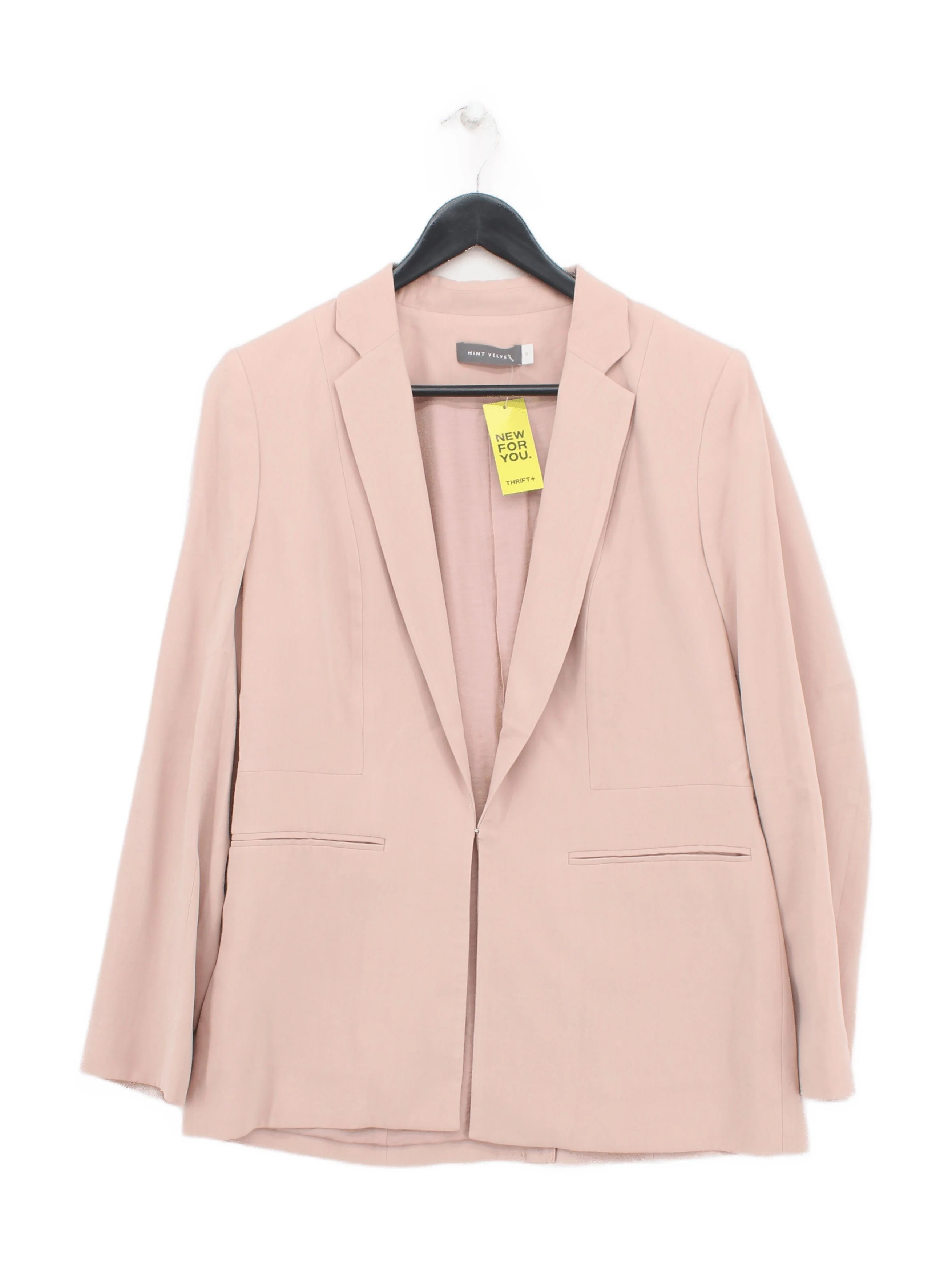 Mint Velvet Women's Blazer UK 10 Pink Rayon