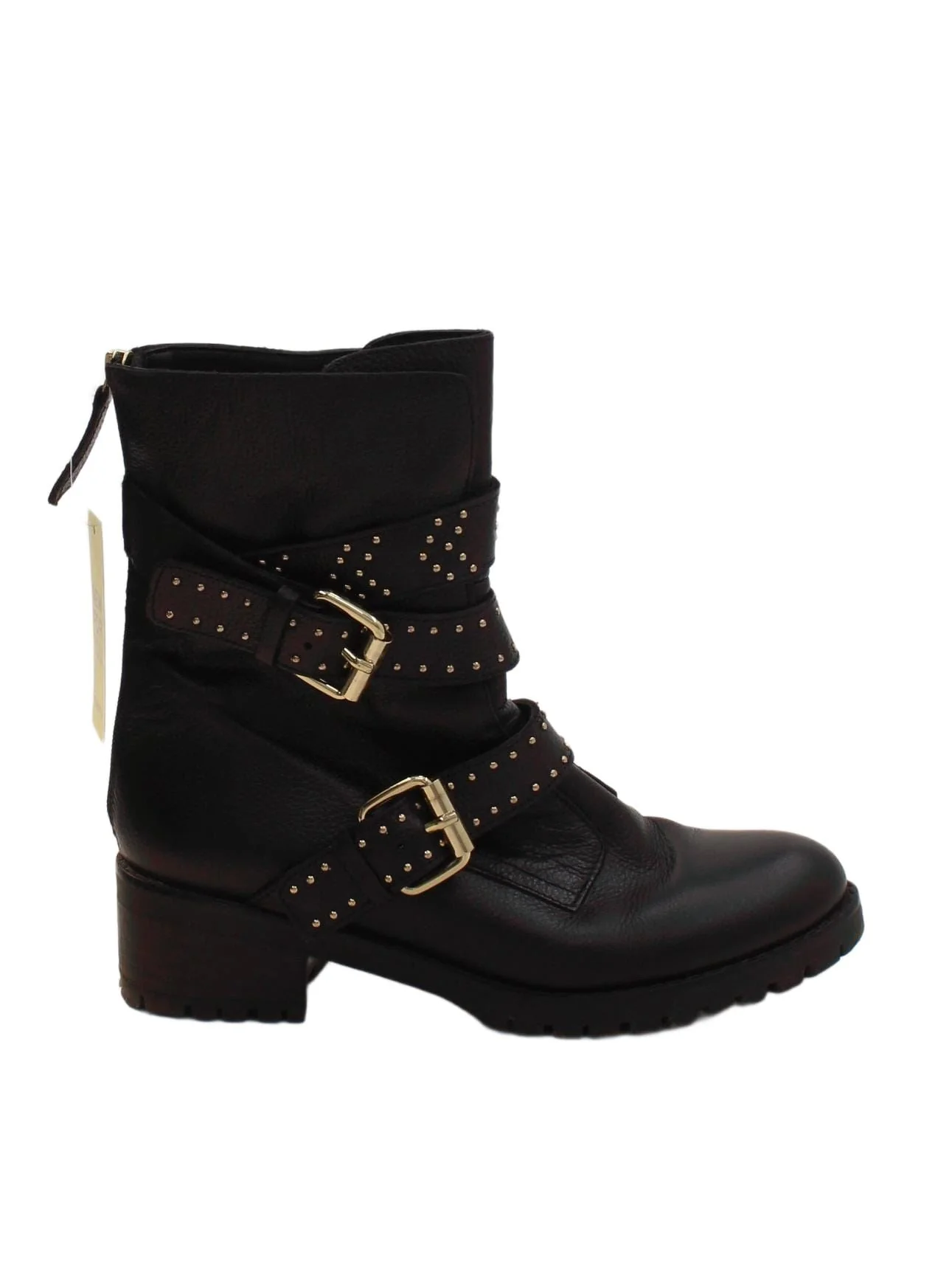 Mint Velvet Women's Boots UK 5 Black 100% Leather Combat