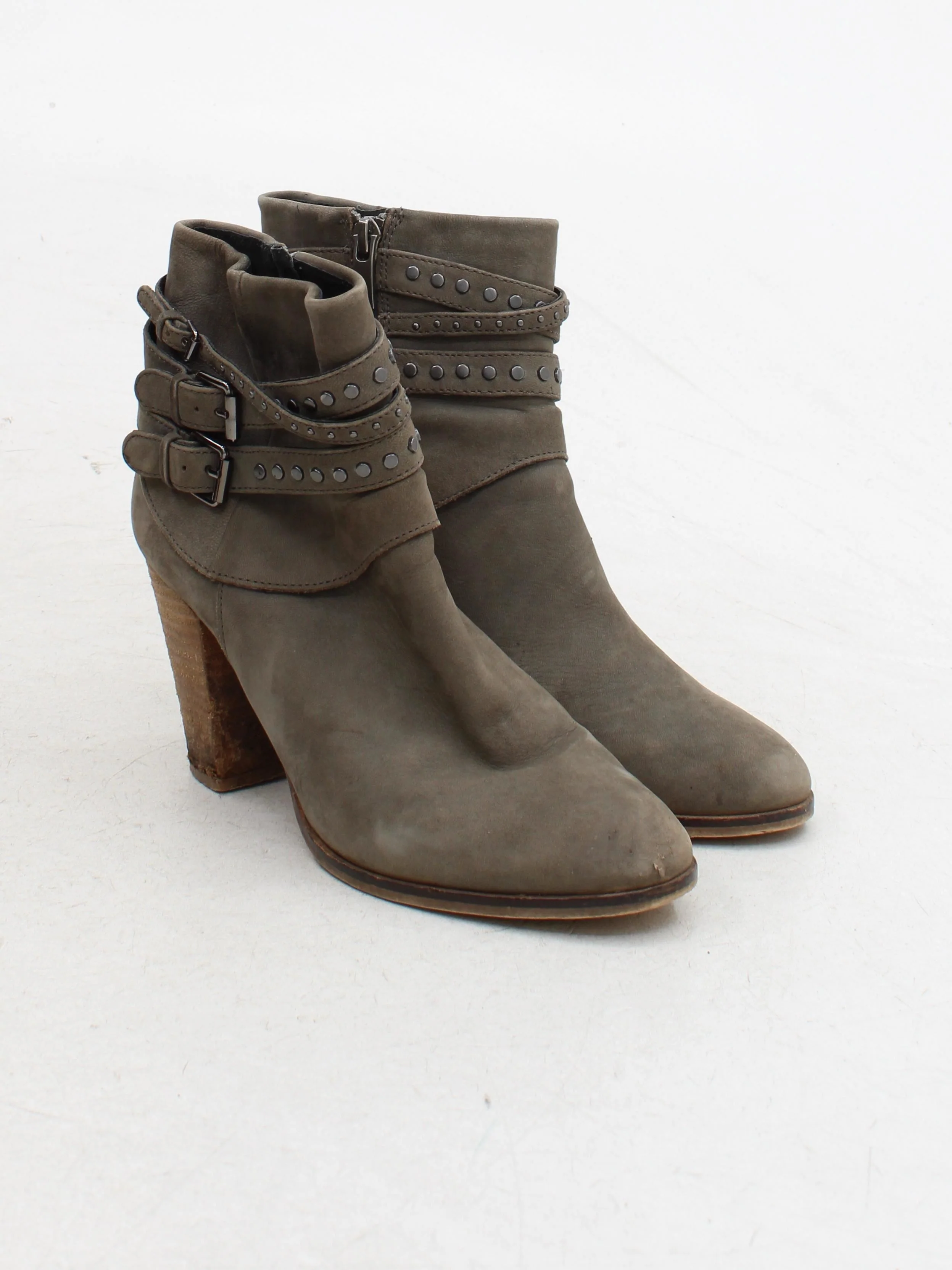 Mint Velvet Women's Boots UK 5 Tan 100% Suede Combat - Image 4