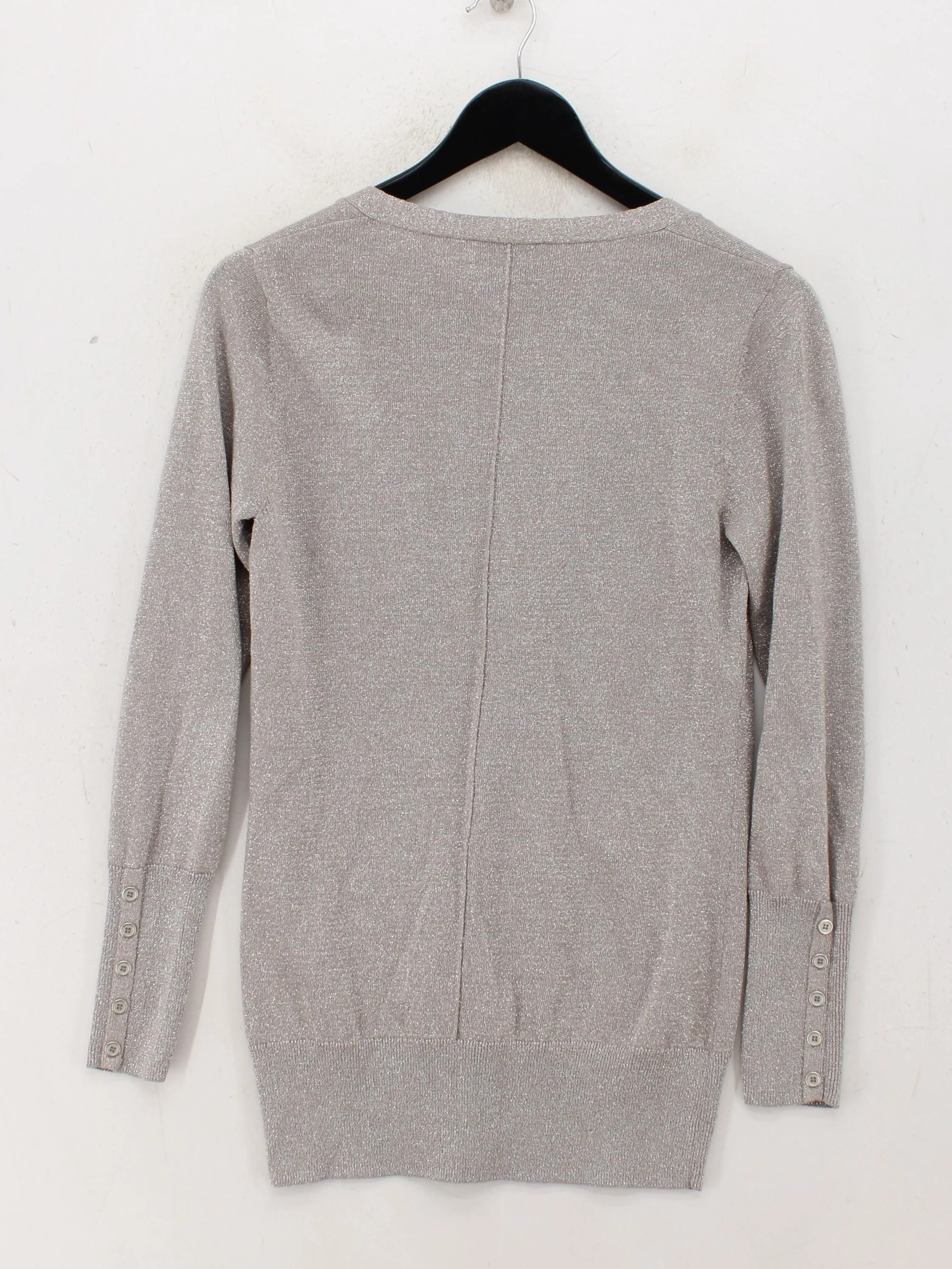 Mint Velvet Women's Cardigan UK 10 Tan 100% Other V-Neck Cardigan - Image 2