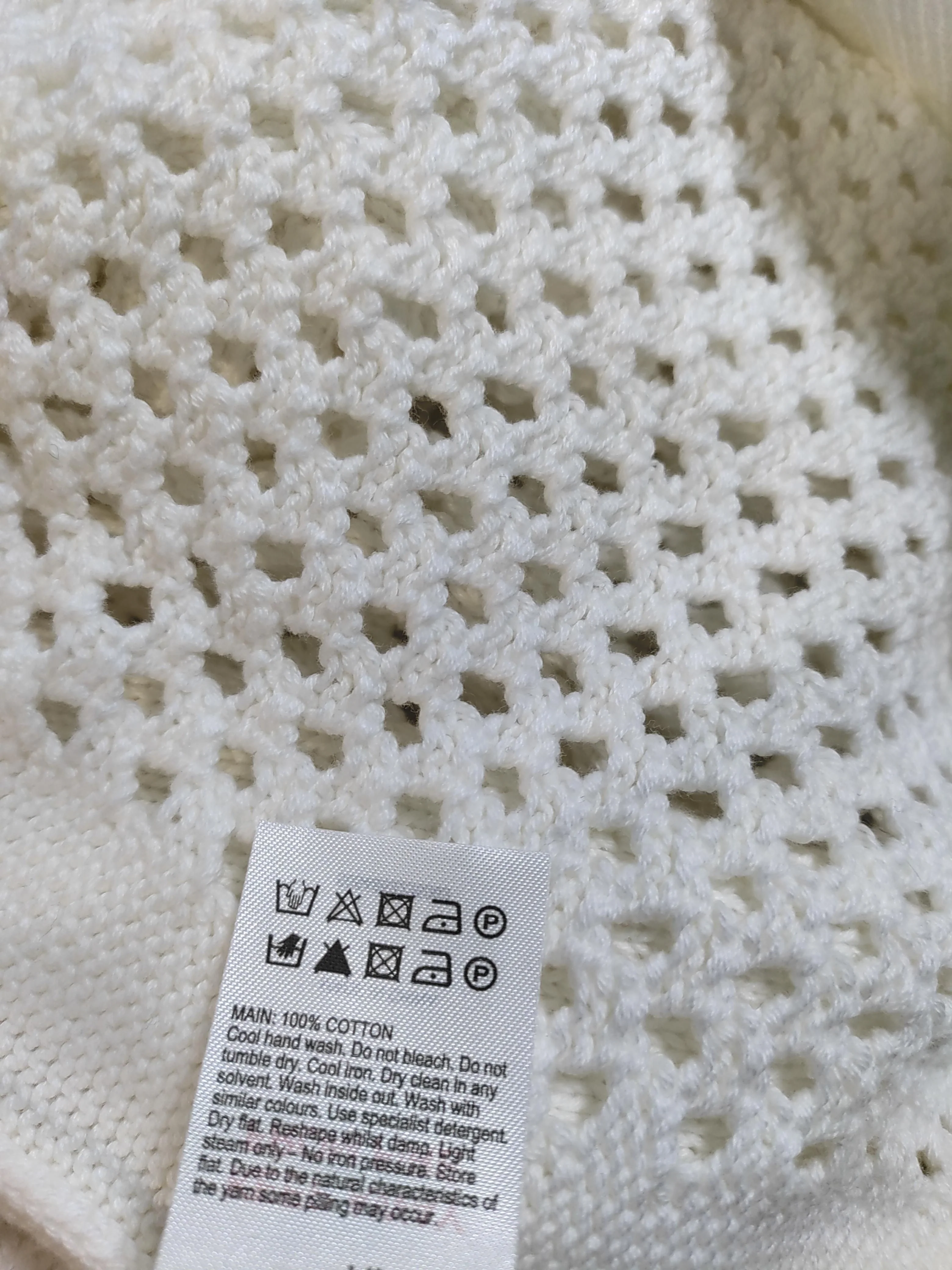 Mint Velvet Women's Cardigan XS White 100% Cotton V-Neck Cardigan - Image 6
