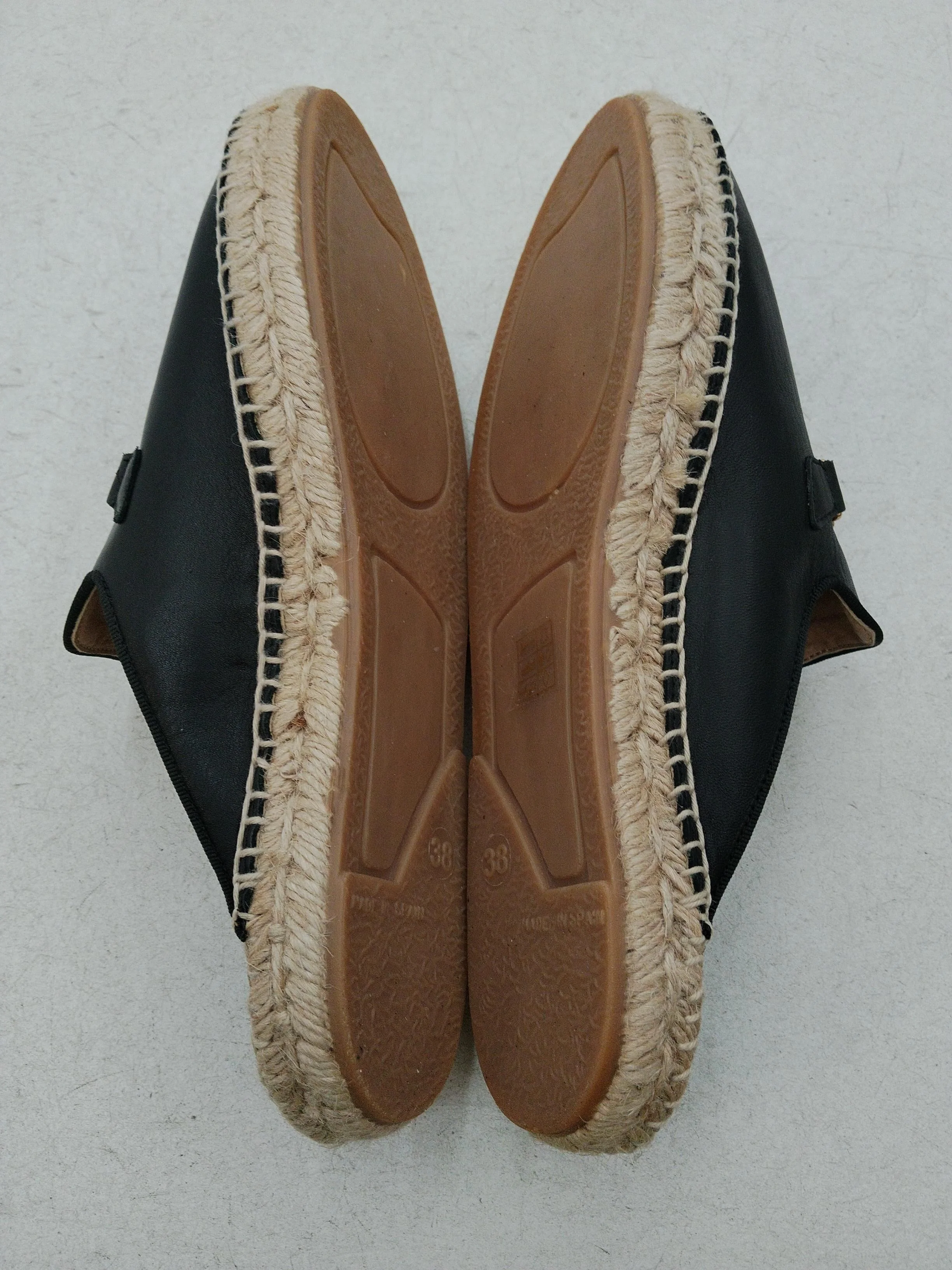 Mint Velvet Women's Flat Shoes UK 5 Black 100% Leather Loafer - Image 7