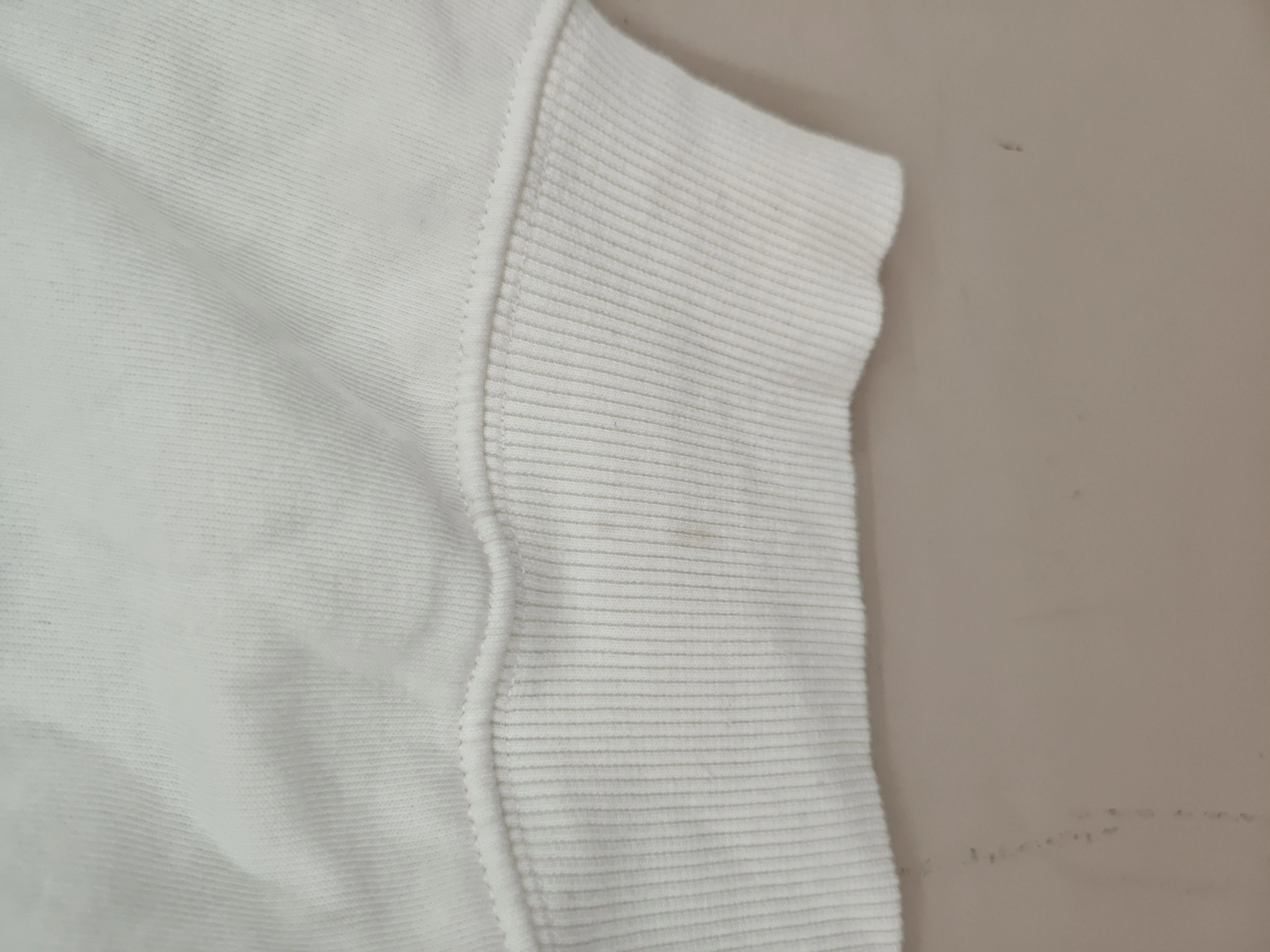 Mint Velvet Women's Hoodie XS White Graphic Cotton with Polyester Pullover - Image 5