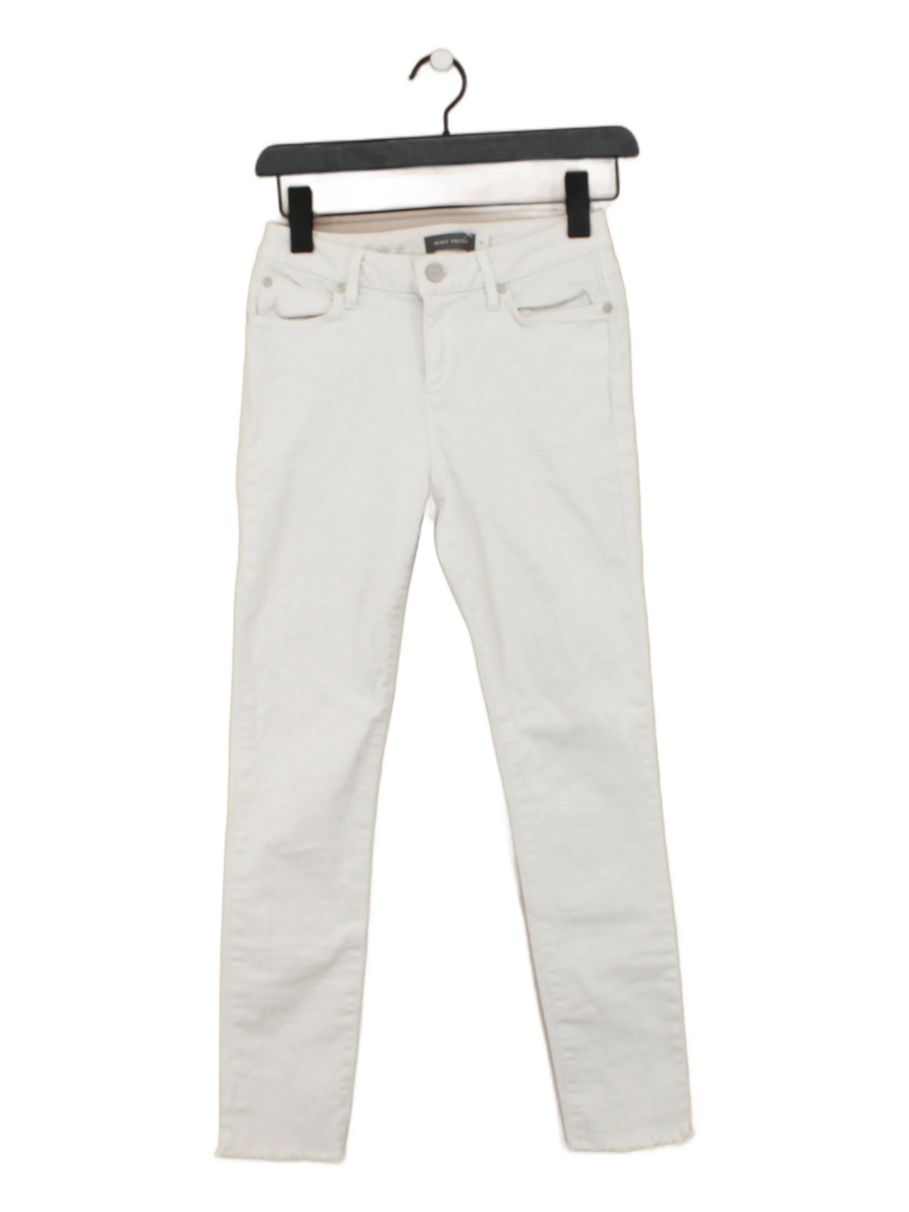 Mint Velvet Women's Jeans UK 8 White Cotton with Elastane Skinny