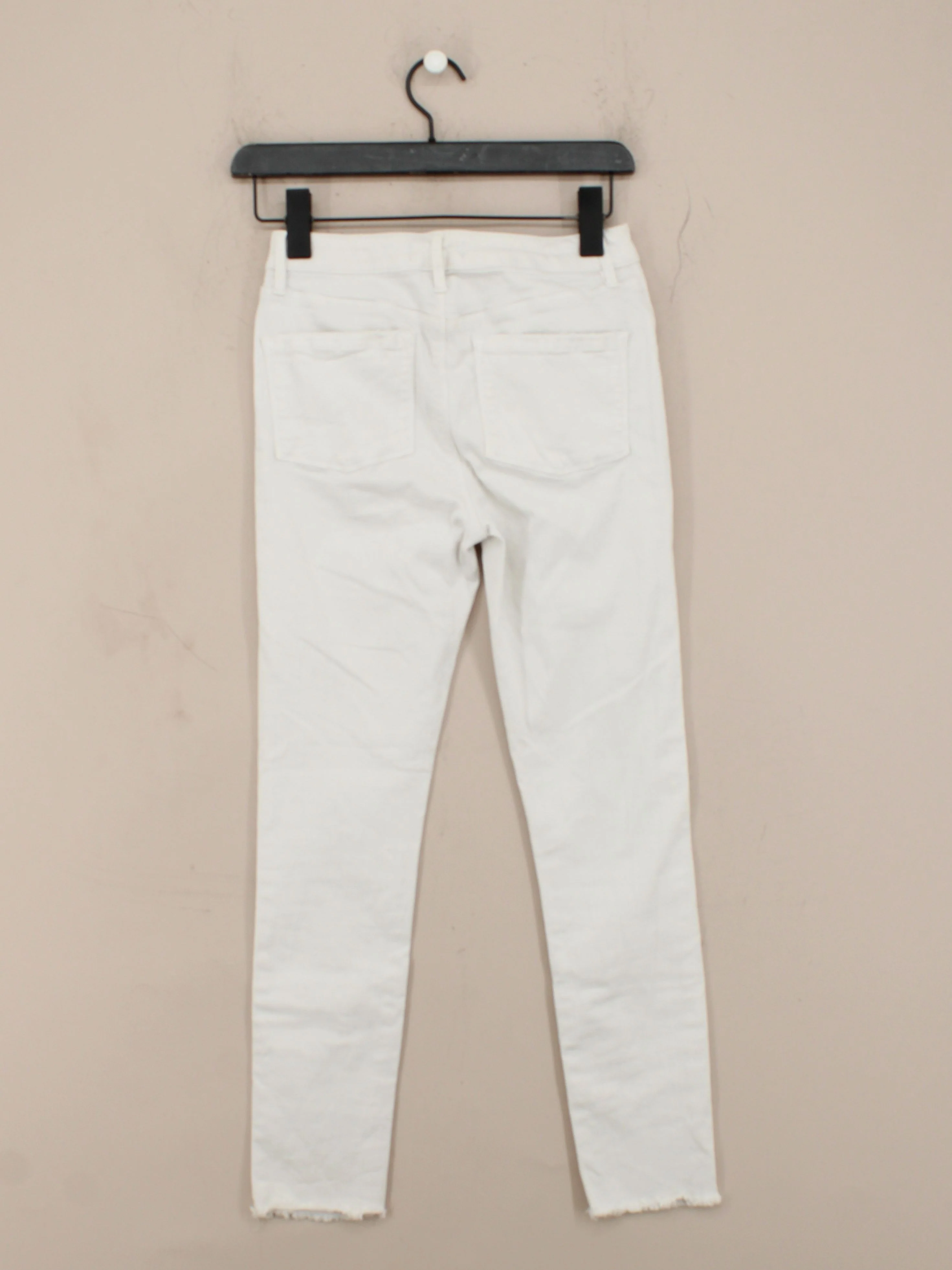 Mint Velvet Women's Jeans UK 8 White Cotton with Elastane Skinny - Image 2