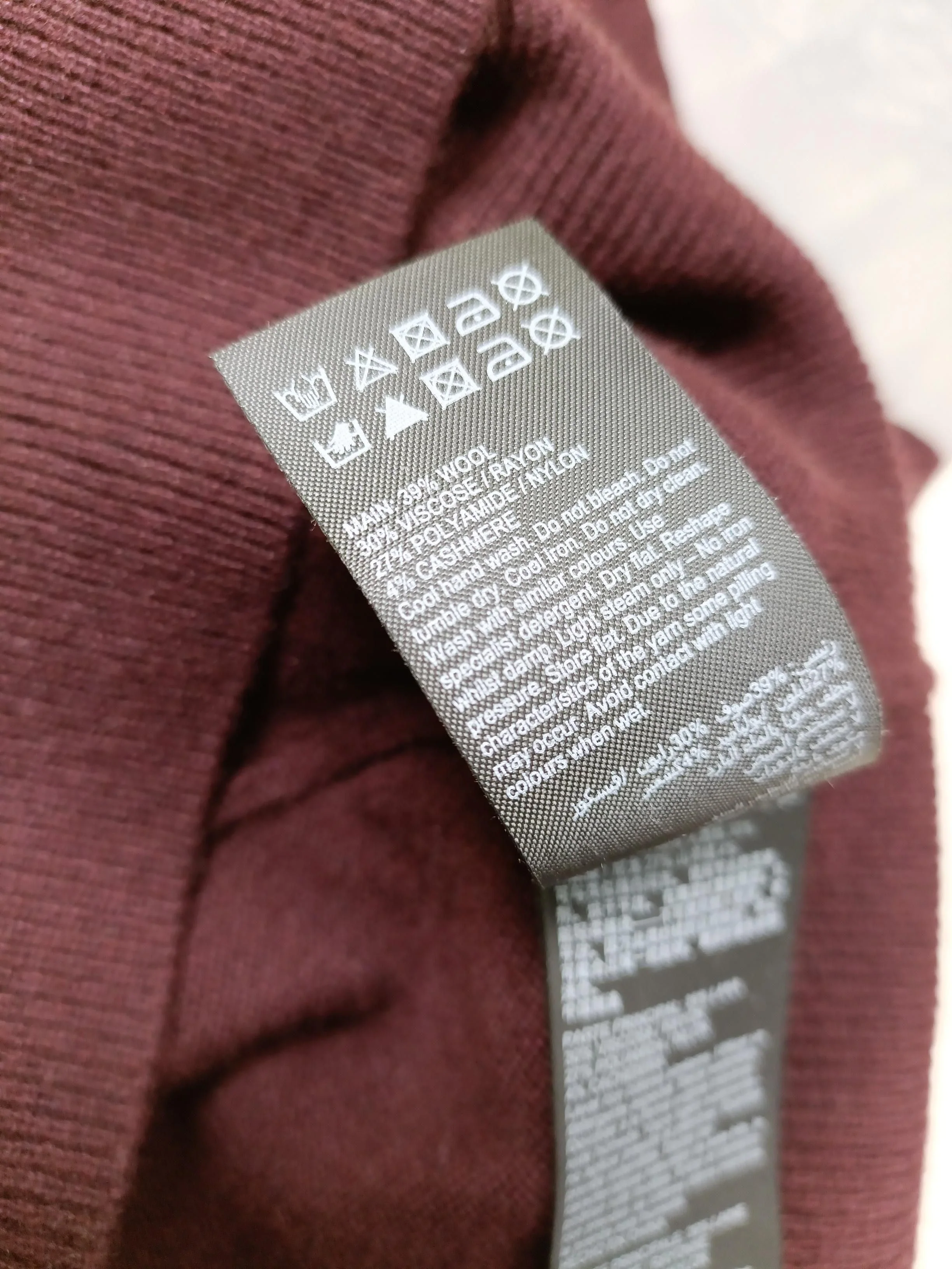 Mint Velvet Women's Jumper M Red Wool with Viscose, Polyamide, Cashmere Vest - Image 7