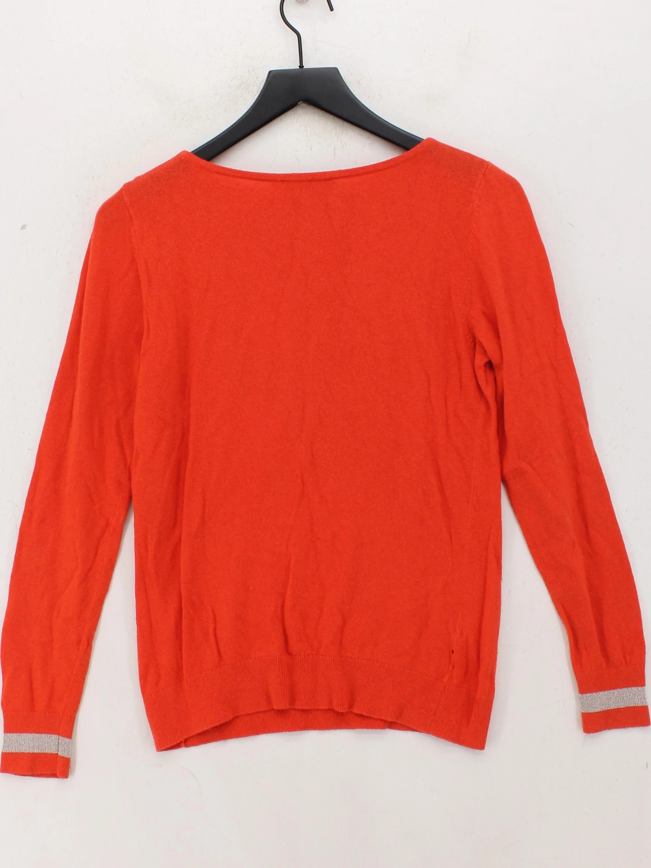 Mint Velvet Women's Jumper S Orange Cotton - Image 2