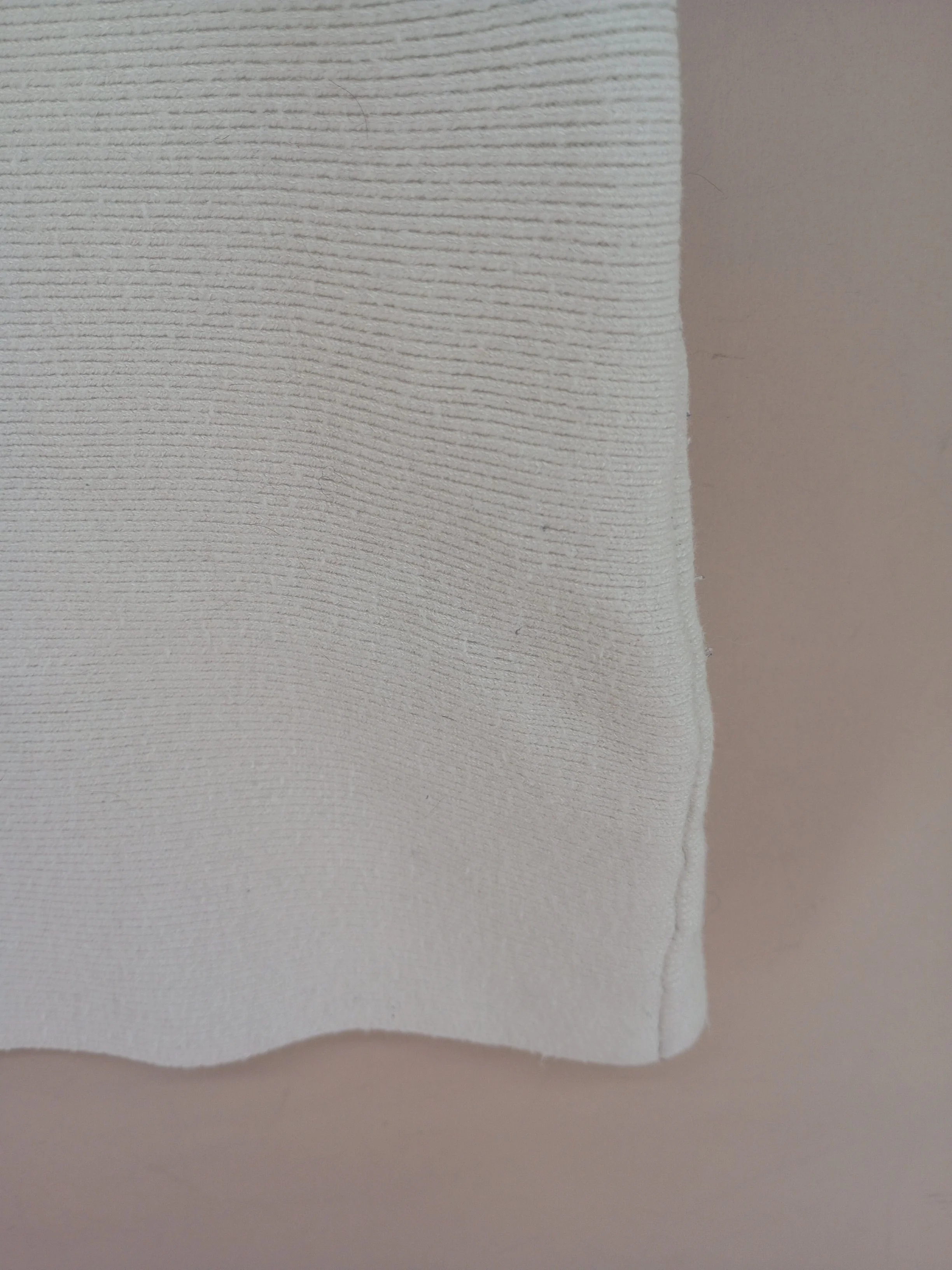 Mint Velvet Women's Jumper S White Viscose with Polyester Mock Neck Pullover - Image 7