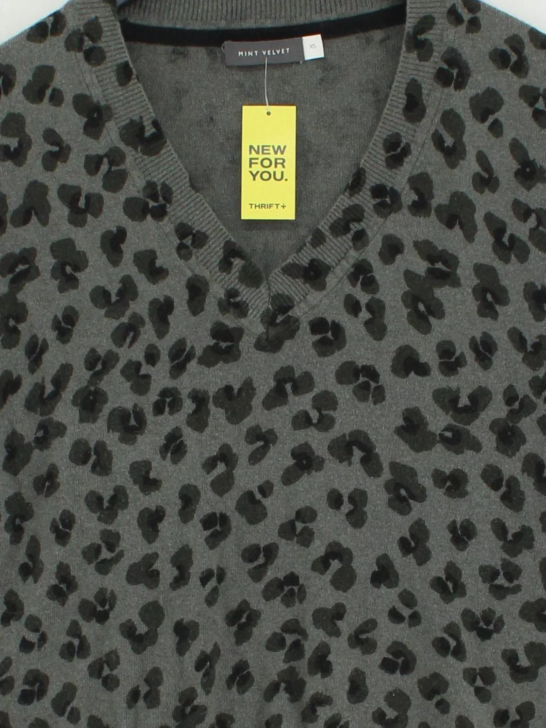 Mint Velvet Women's Jumper XS Grey Cotton - Image 3