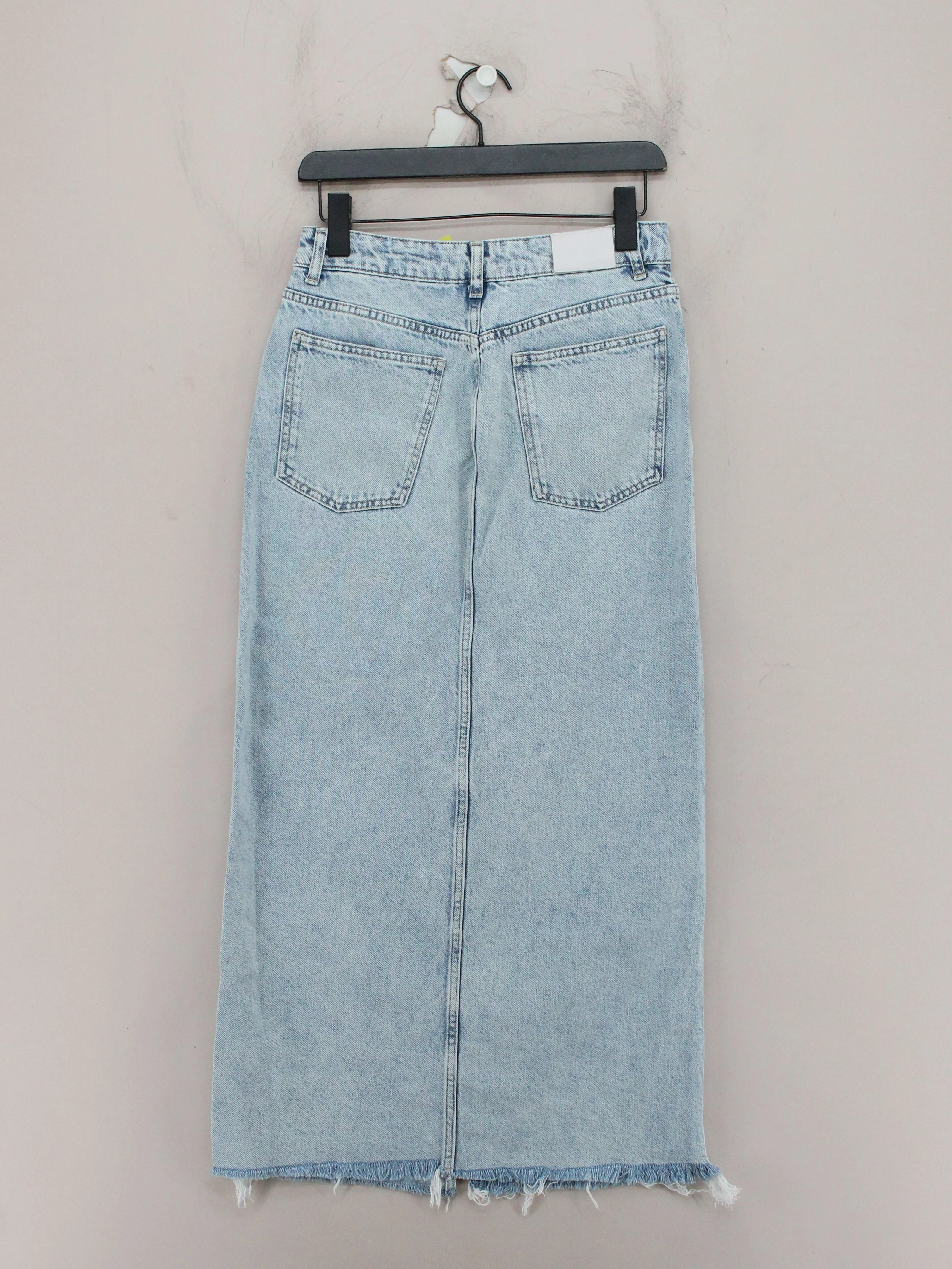 Mint Velvet Women's Maxi Skirt UK 10 Blue 100% Cotton Long Maxi - Image 2
