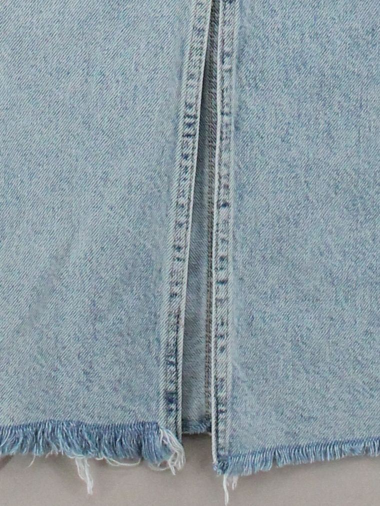 Mint Velvet Women's Maxi Skirt UK 10 Blue 100% Cotton Long Maxi - Image 4