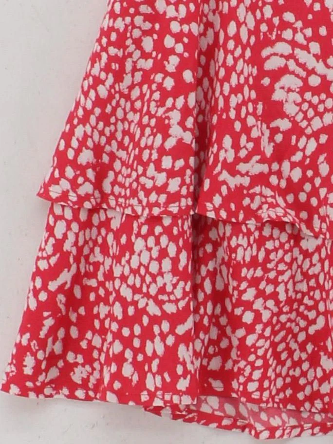 Mint Velvet Women's Mini Skirt UK 14 Red 100% Viscose Short Mini - Image 4