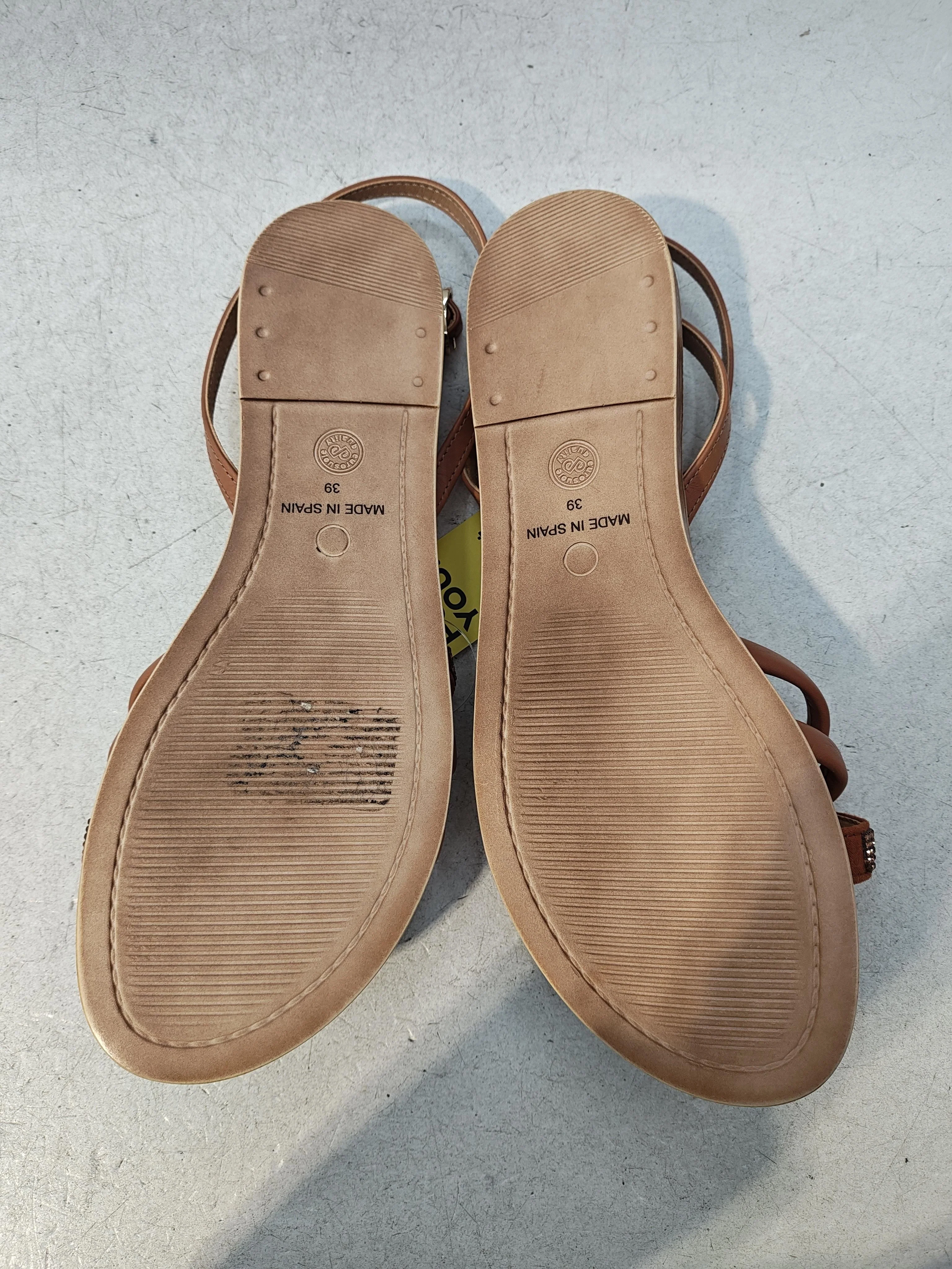 Mint Velvet Women's Sandals UK 6 Brown 100% Leather Strappy - Image 7