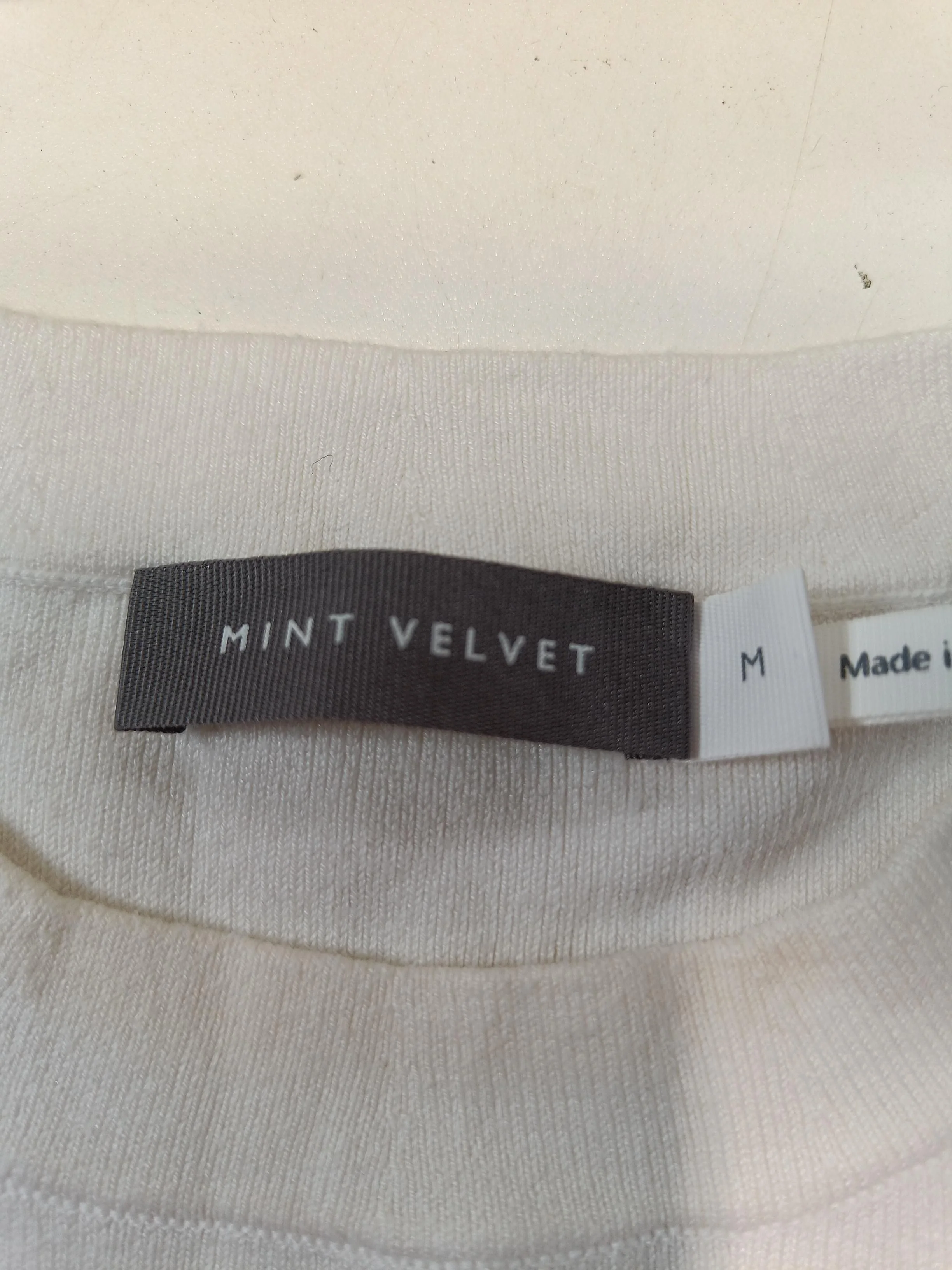 Mint Velvet Women's Top M White Cotton - Image 5