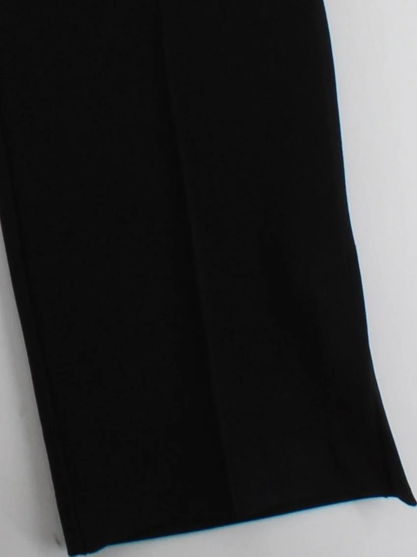 Mint Velvet Women's Trousers M Black Polyester with Viscose, Elastane Chino - Image 4